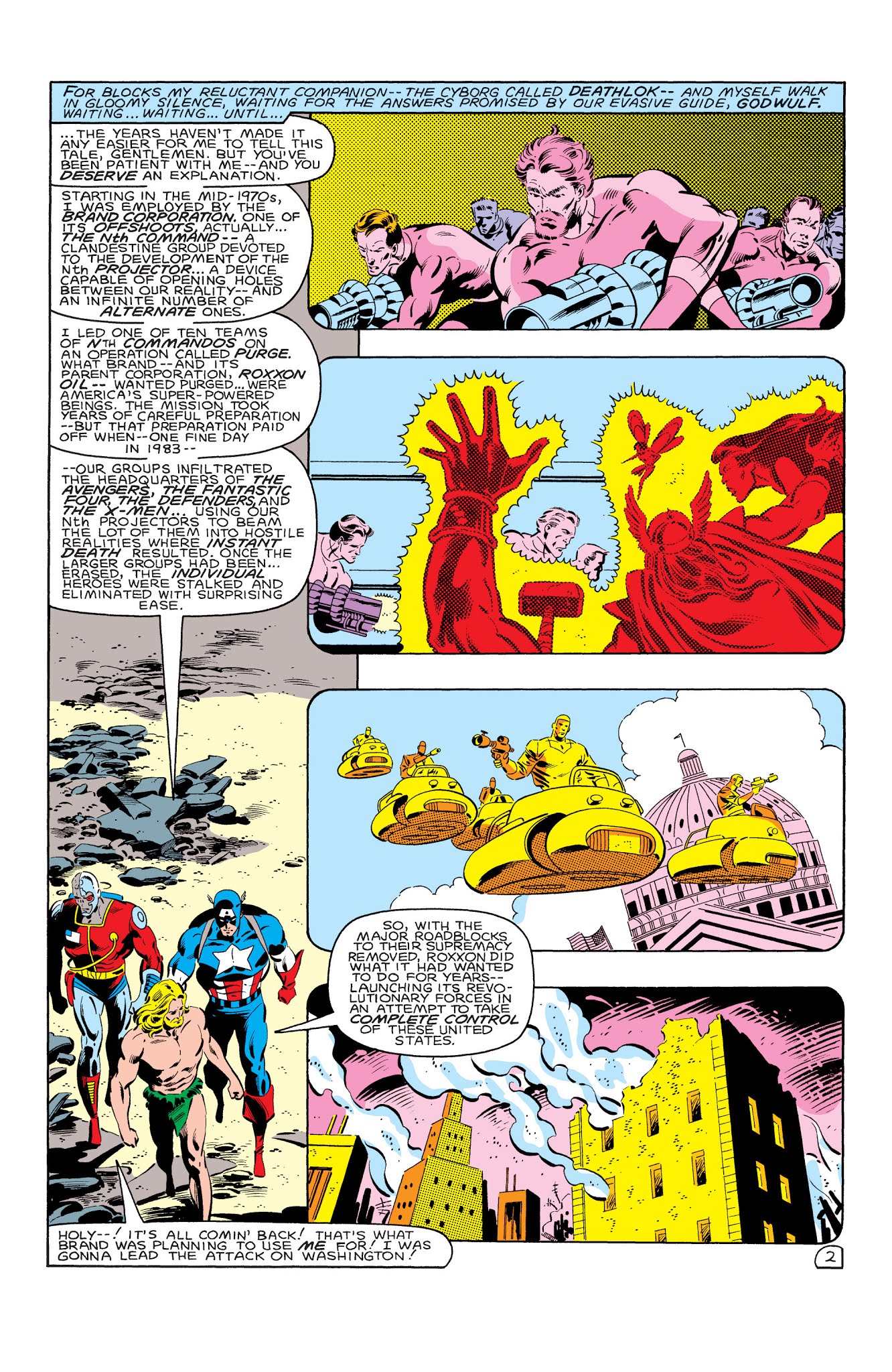 Read online Deathlok the Demolisher: The Complete Collection comic -  Issue # TPB - 311