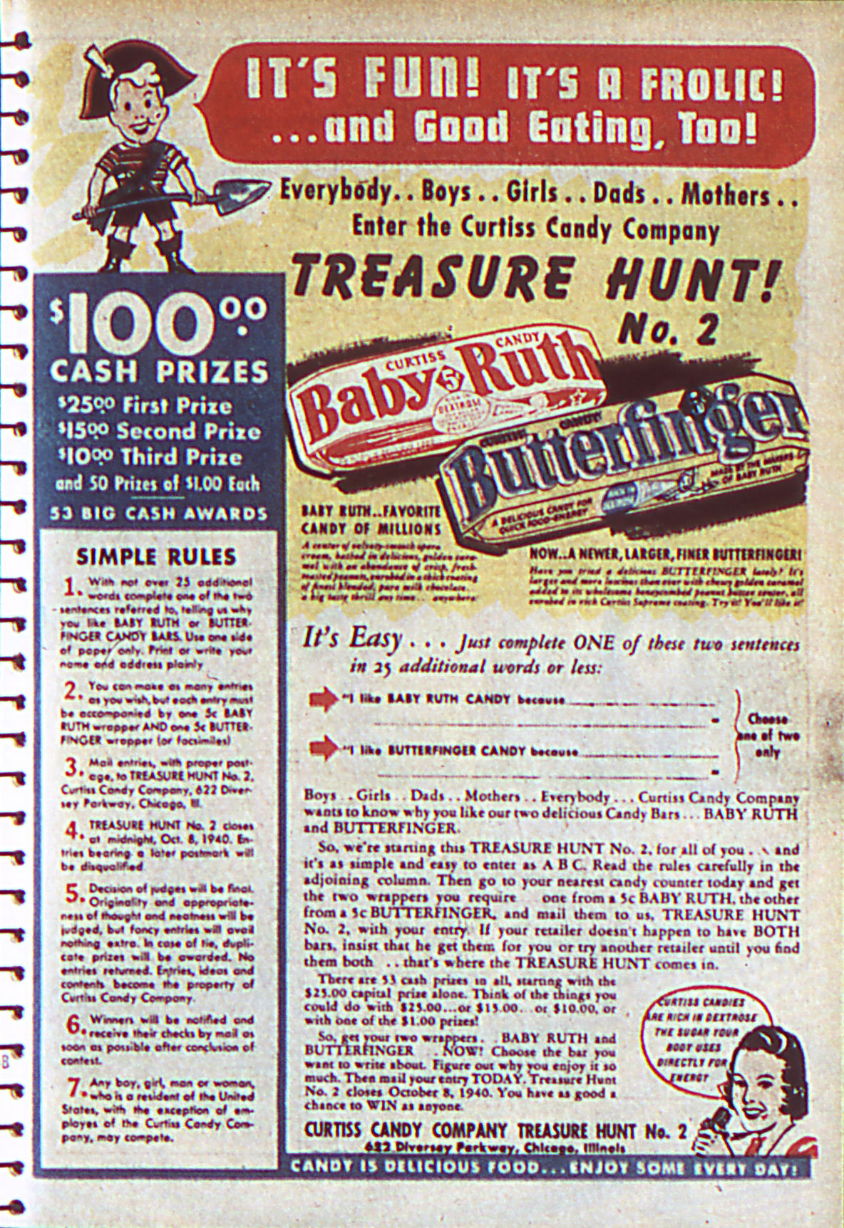 Read online Adventure Comics (1938) comic -  Issue #55 - 20