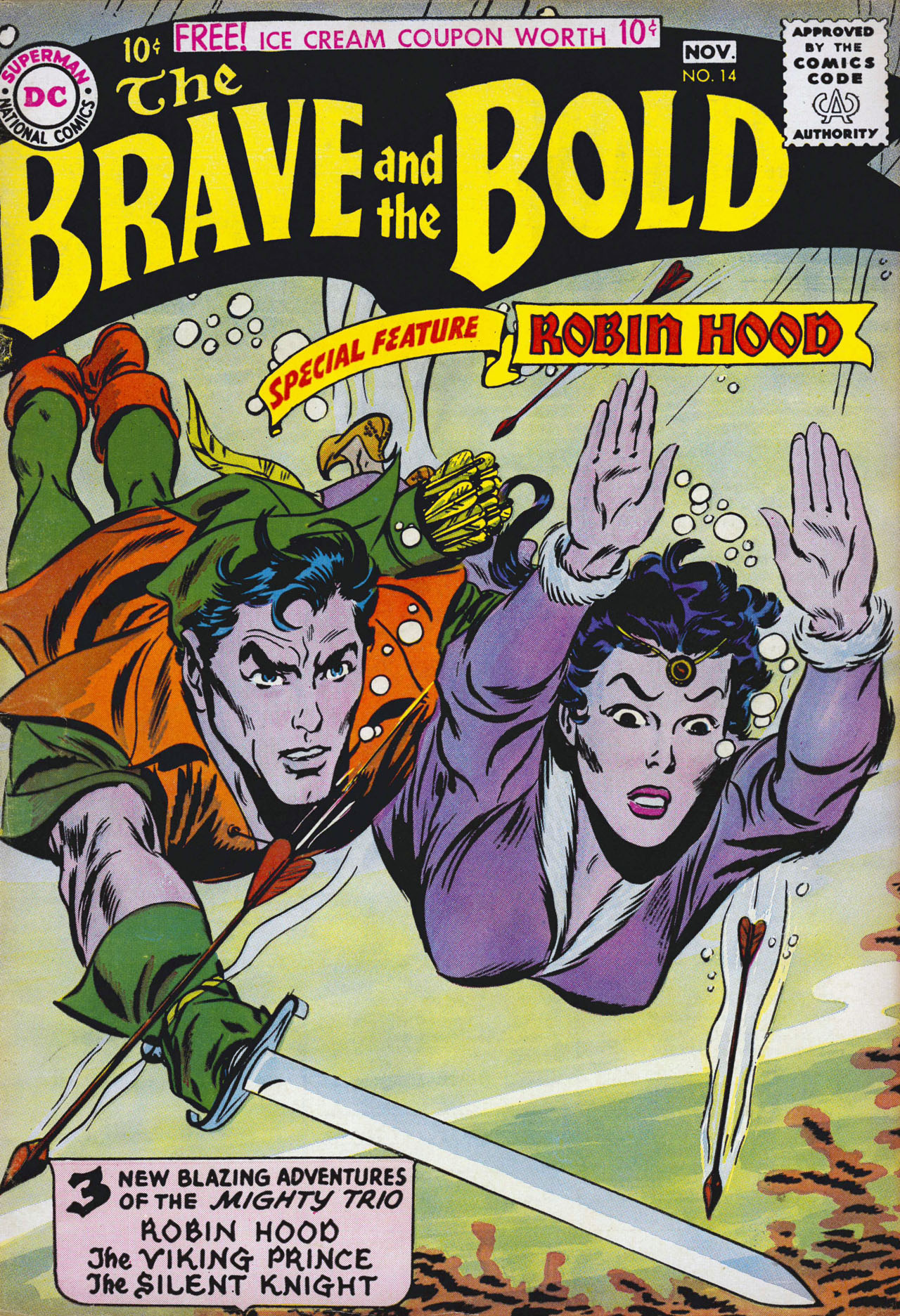 Read online The Brave and the Bold (1955) comic -  Issue #14 - 1