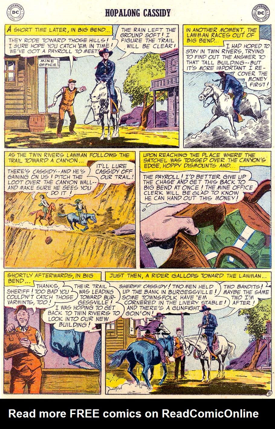 Read online Hopalong Cassidy comic -  Issue #103 - 19