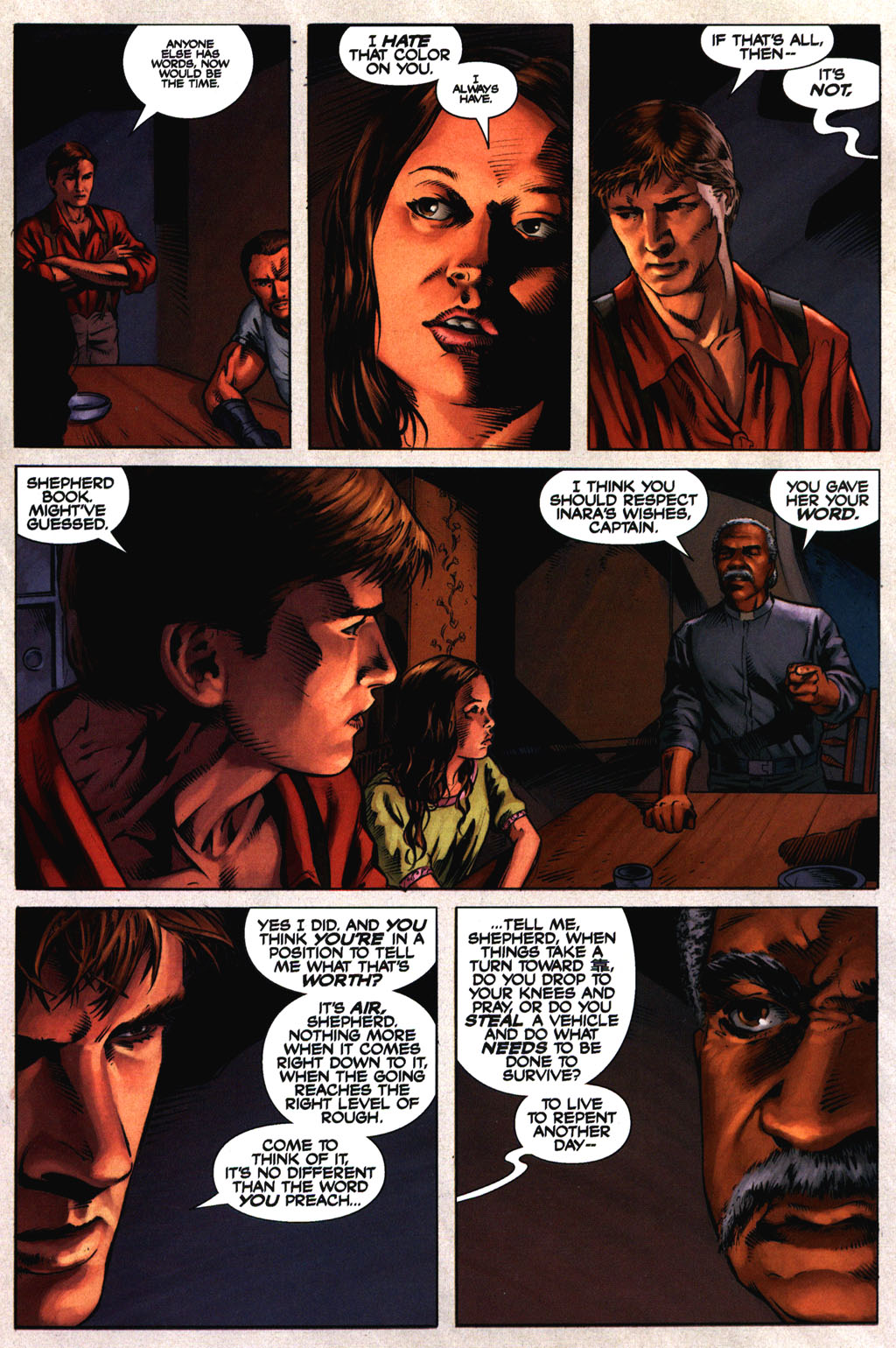 Read online Serenity comic -  Issue #2 - 20