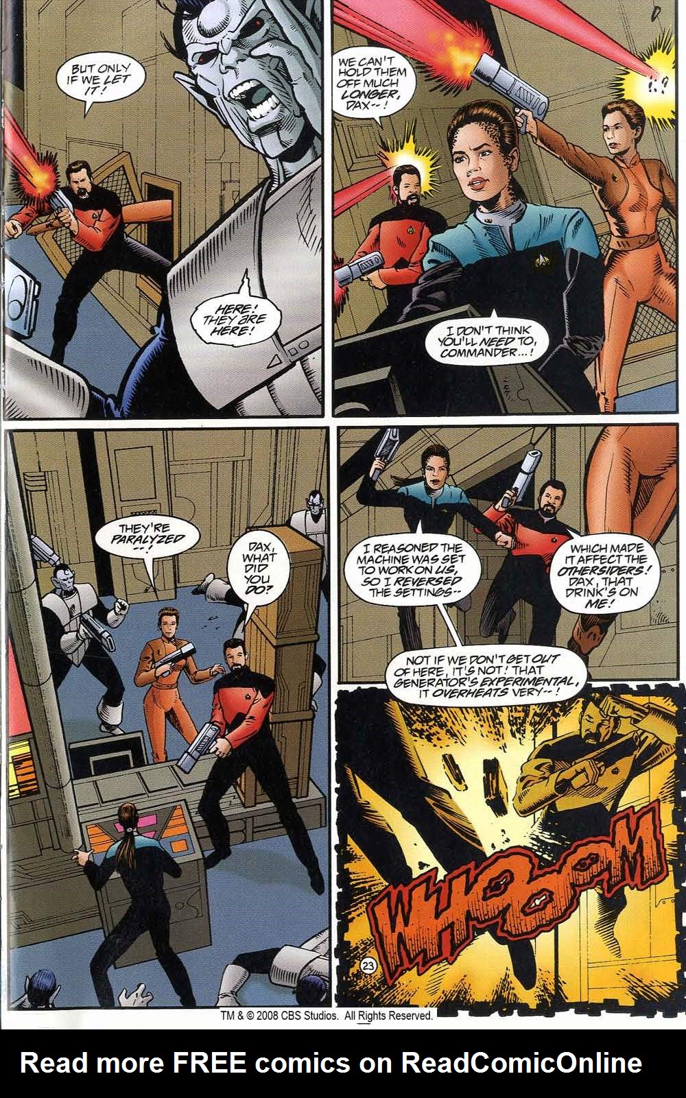 Read online Star Trek: Deep Space Nine/The Next Generation comic -  Issue #2 - 29