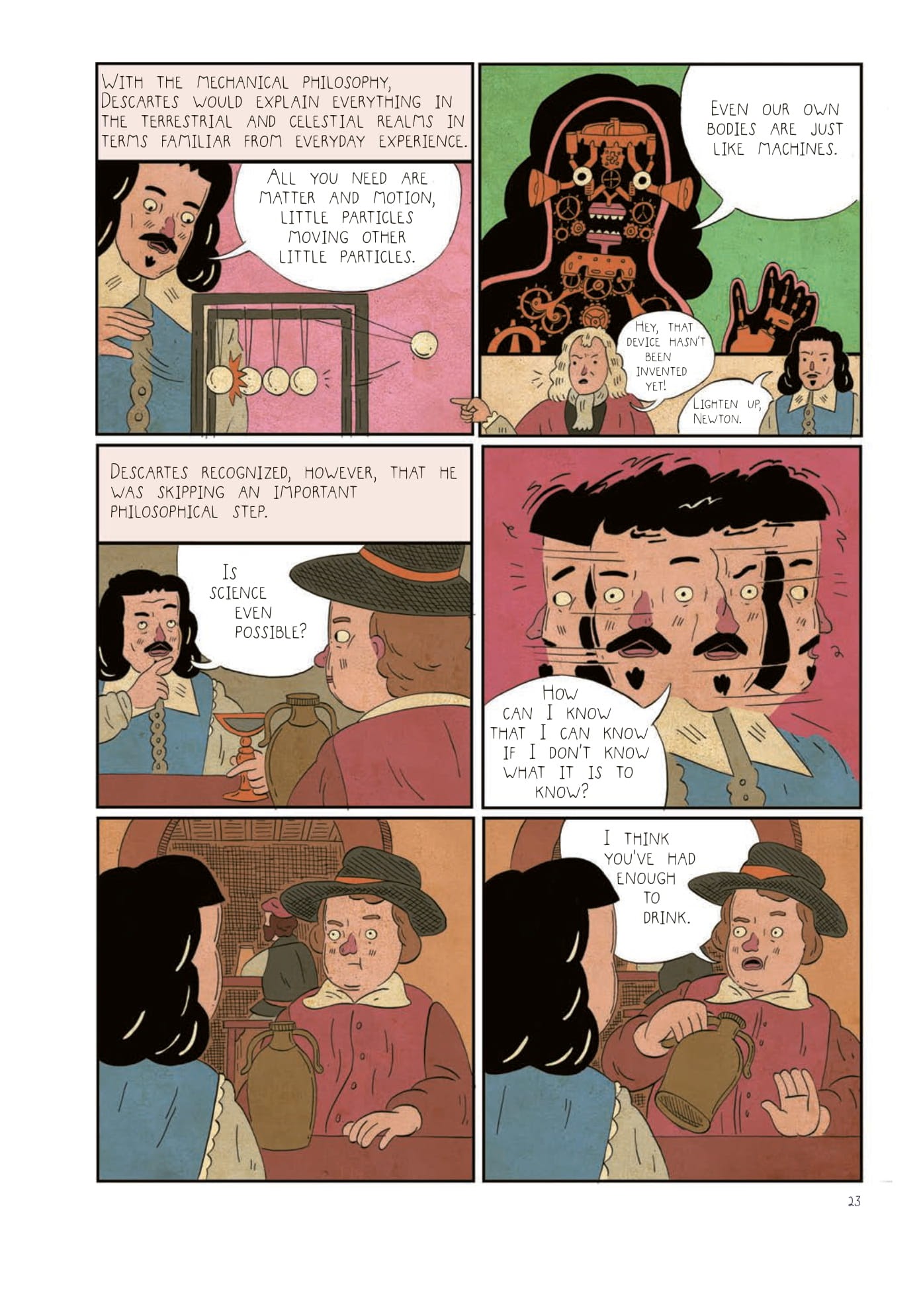 Read online Heretics!: The Wondrous (and Dangerous) Beginnings of Modern Philosophy comic -  Issue # TPB (Part 1) - 24