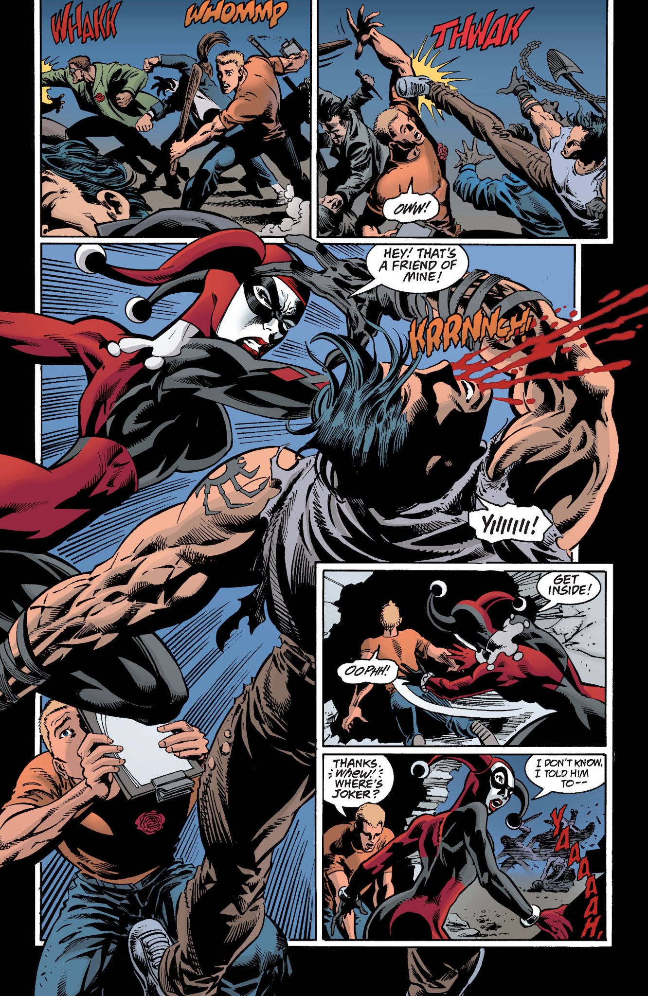 Read online Batman: No Man's Land (2011) comic -  Issue # TPB 3 - 216