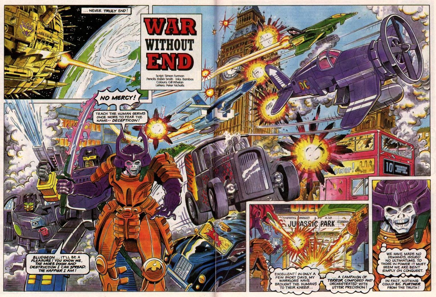 Read online Transformers: Generation 2 (1994) comic -  Issue #1 - 7