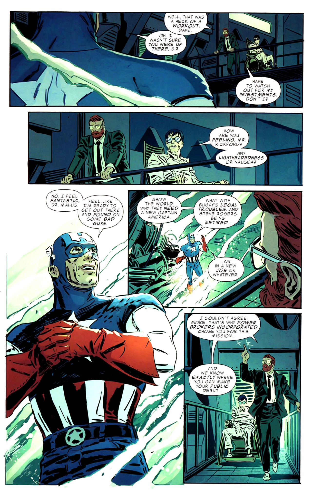 Read online Captain America (1968) comic -  Issue #615.1 - 7