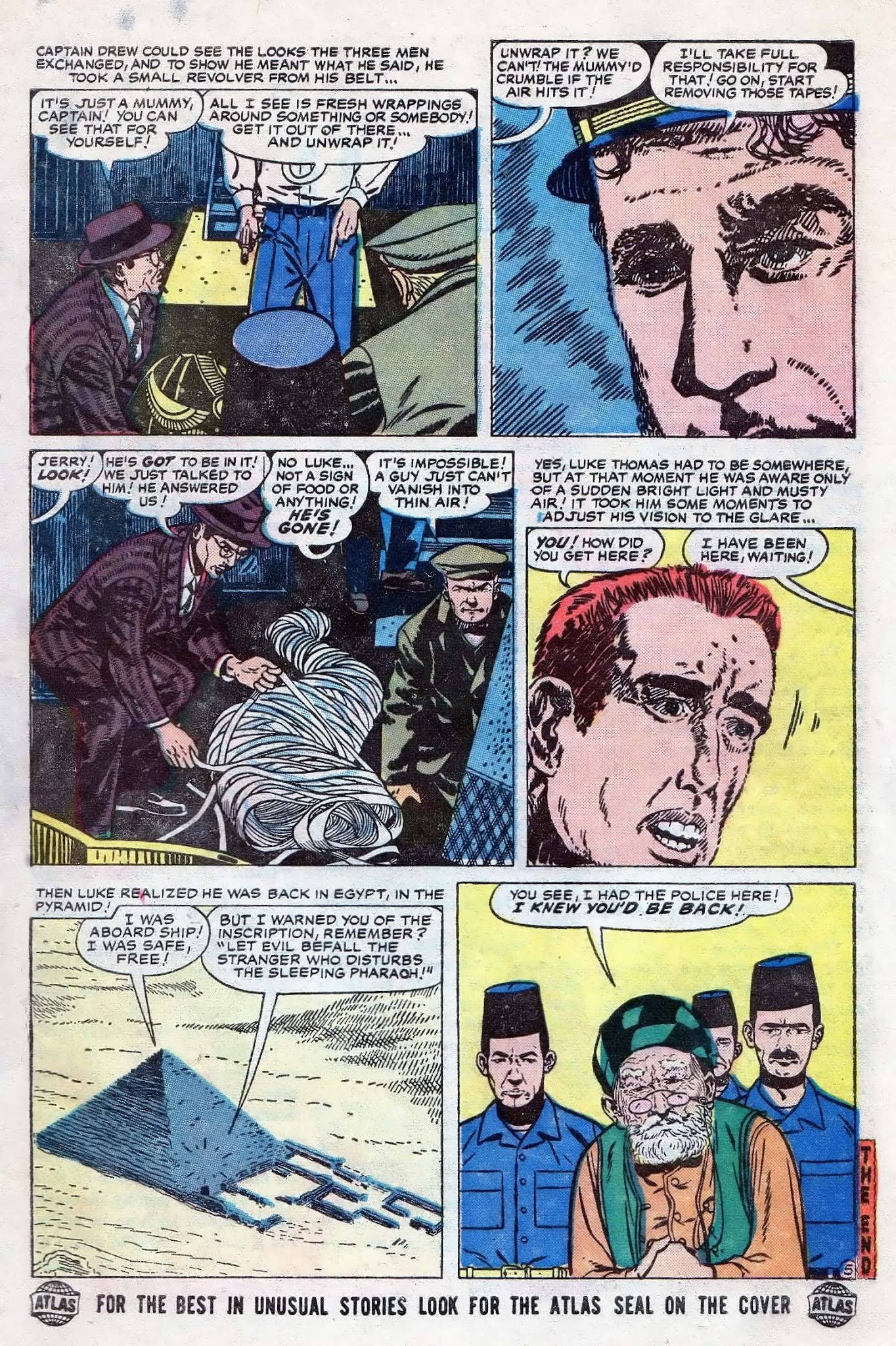 Read online Mystic (1951) comic -  Issue #42 - 7