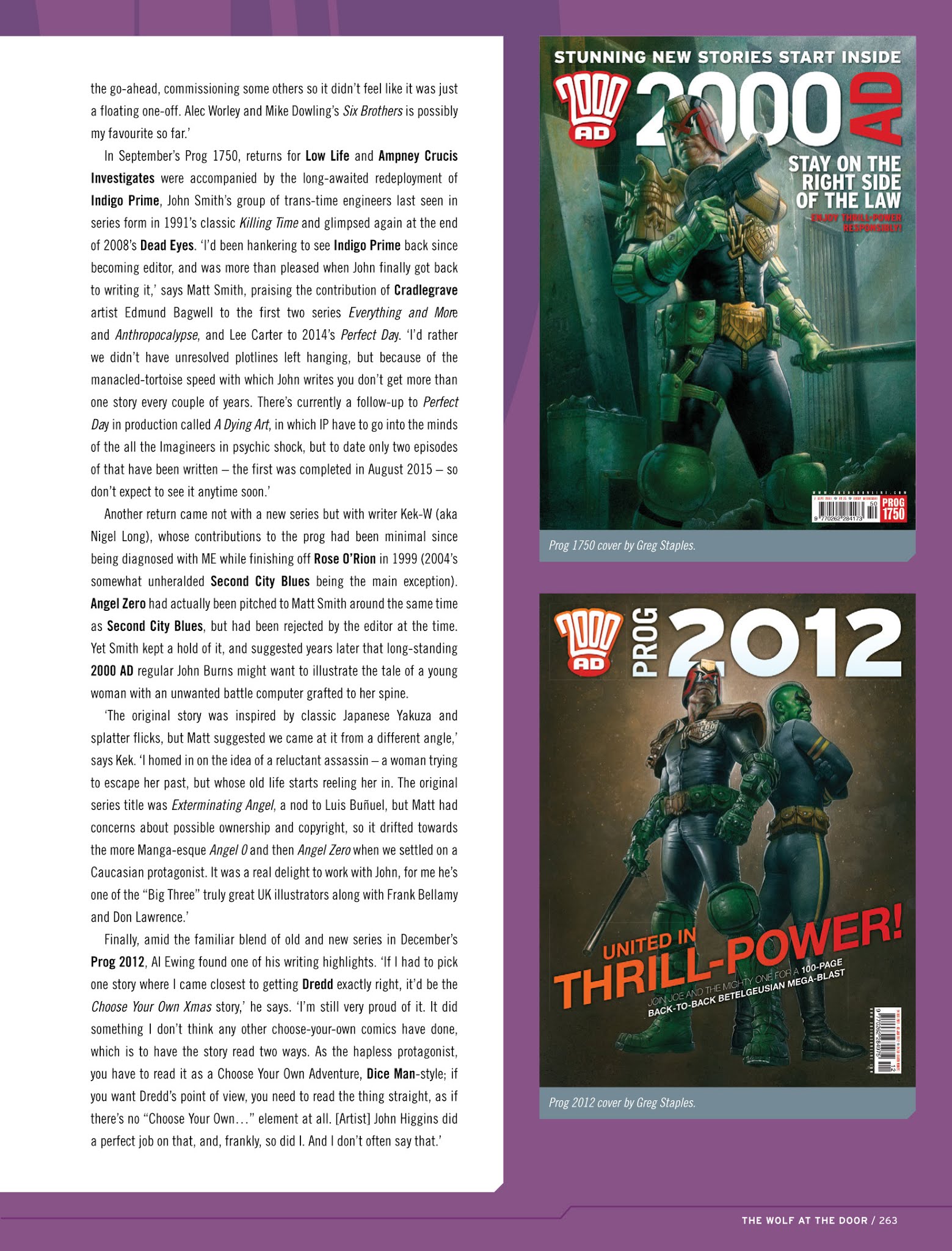 Read online Thrill-Power Overload: Forty Years of 2000 AD: Revised, Updated and Expanded! comic -  Issue # TPB (Part 3) - 65