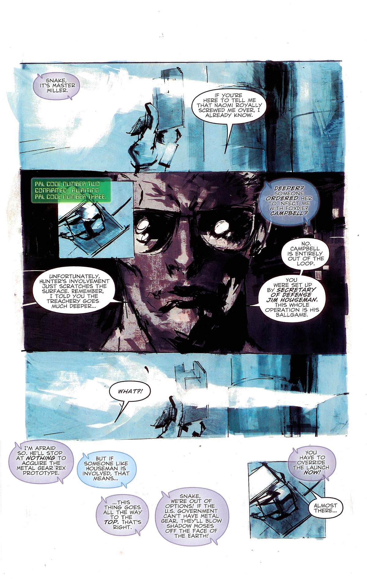 Read online Metal Gear Solid comic -  Issue #11 - 22