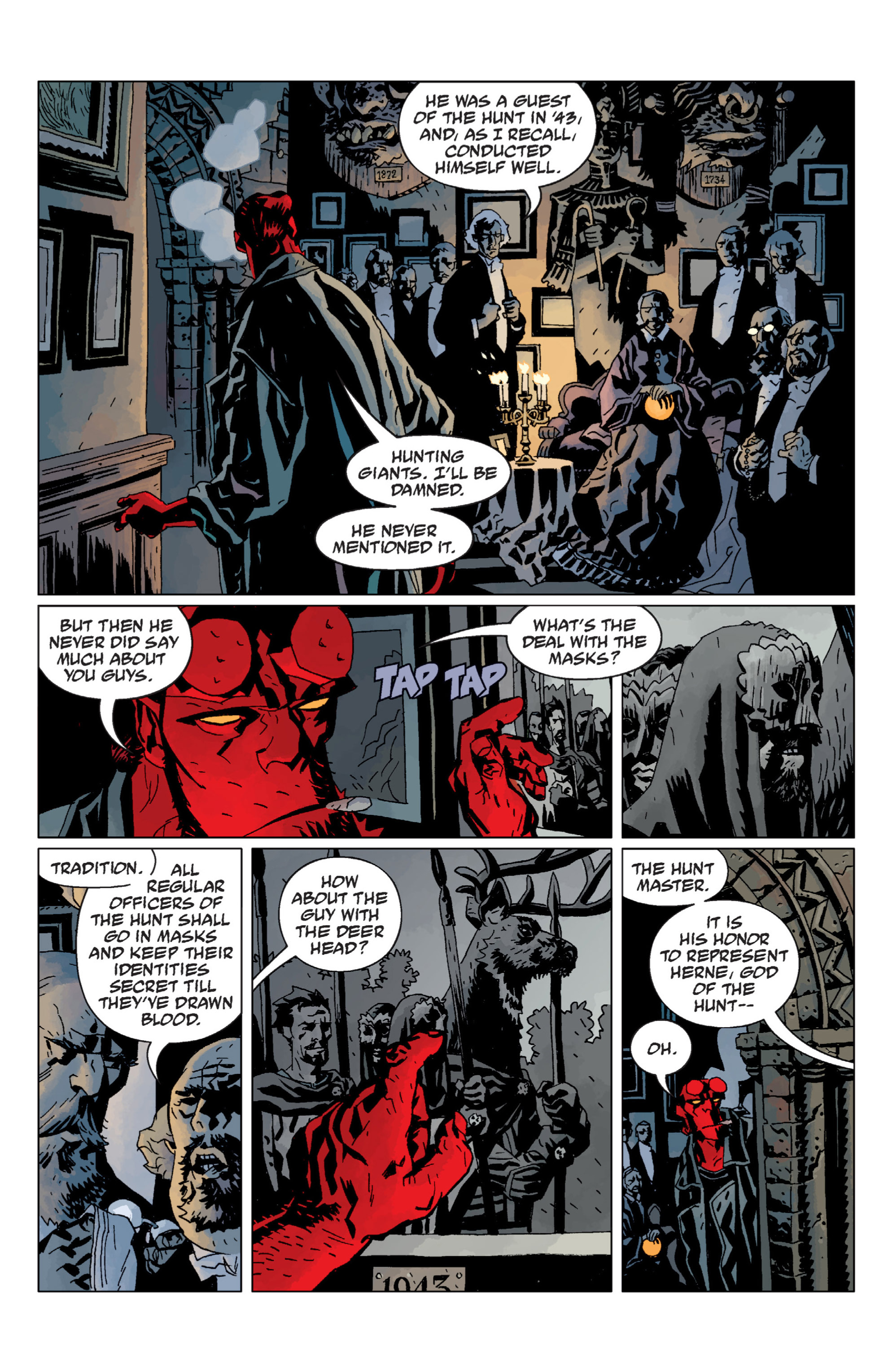 Read online Hellboy comic -  Issue #9 - 23