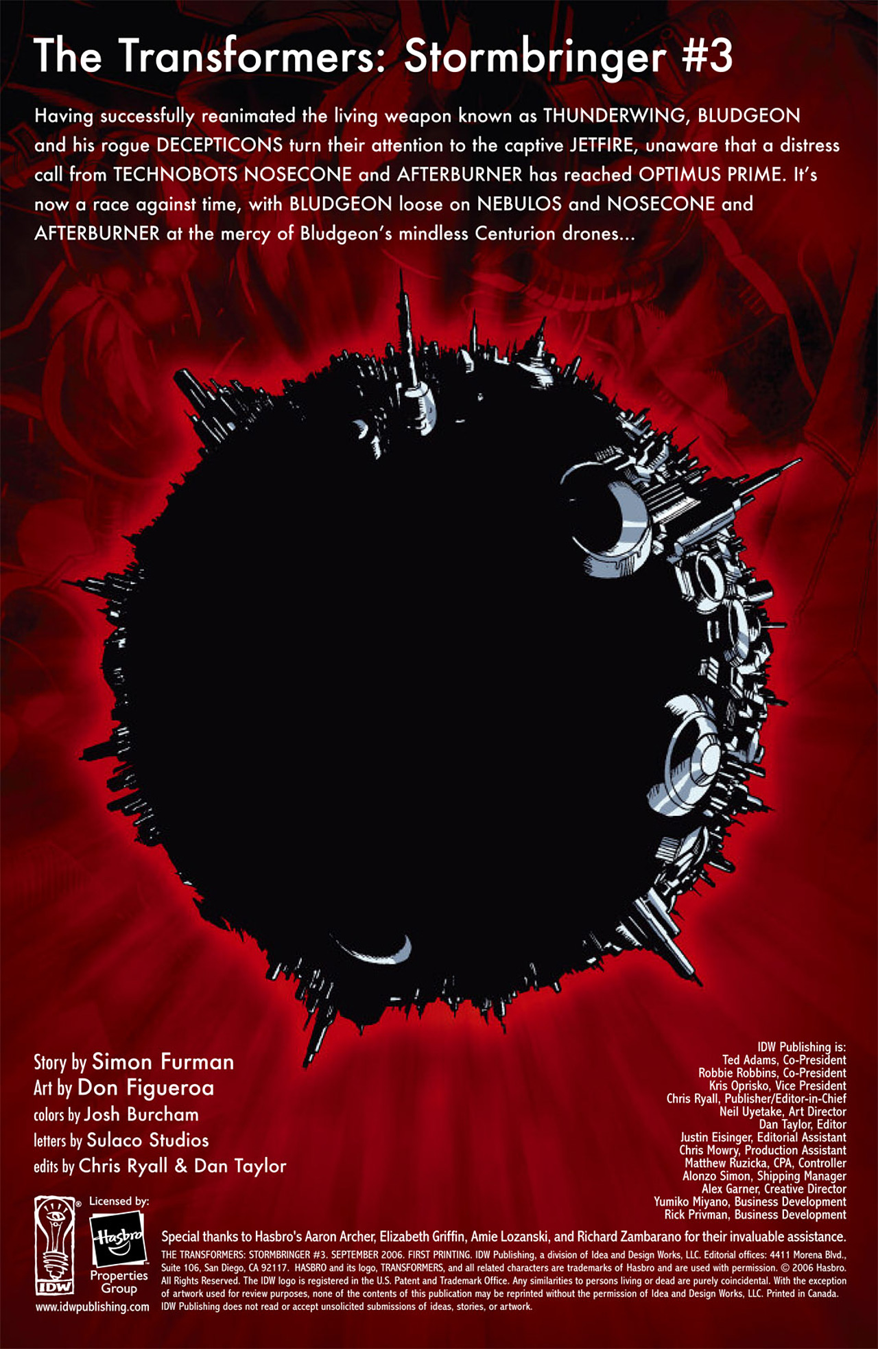 Read online The Transformers: Stormbringer comic -  Issue #3 - 3