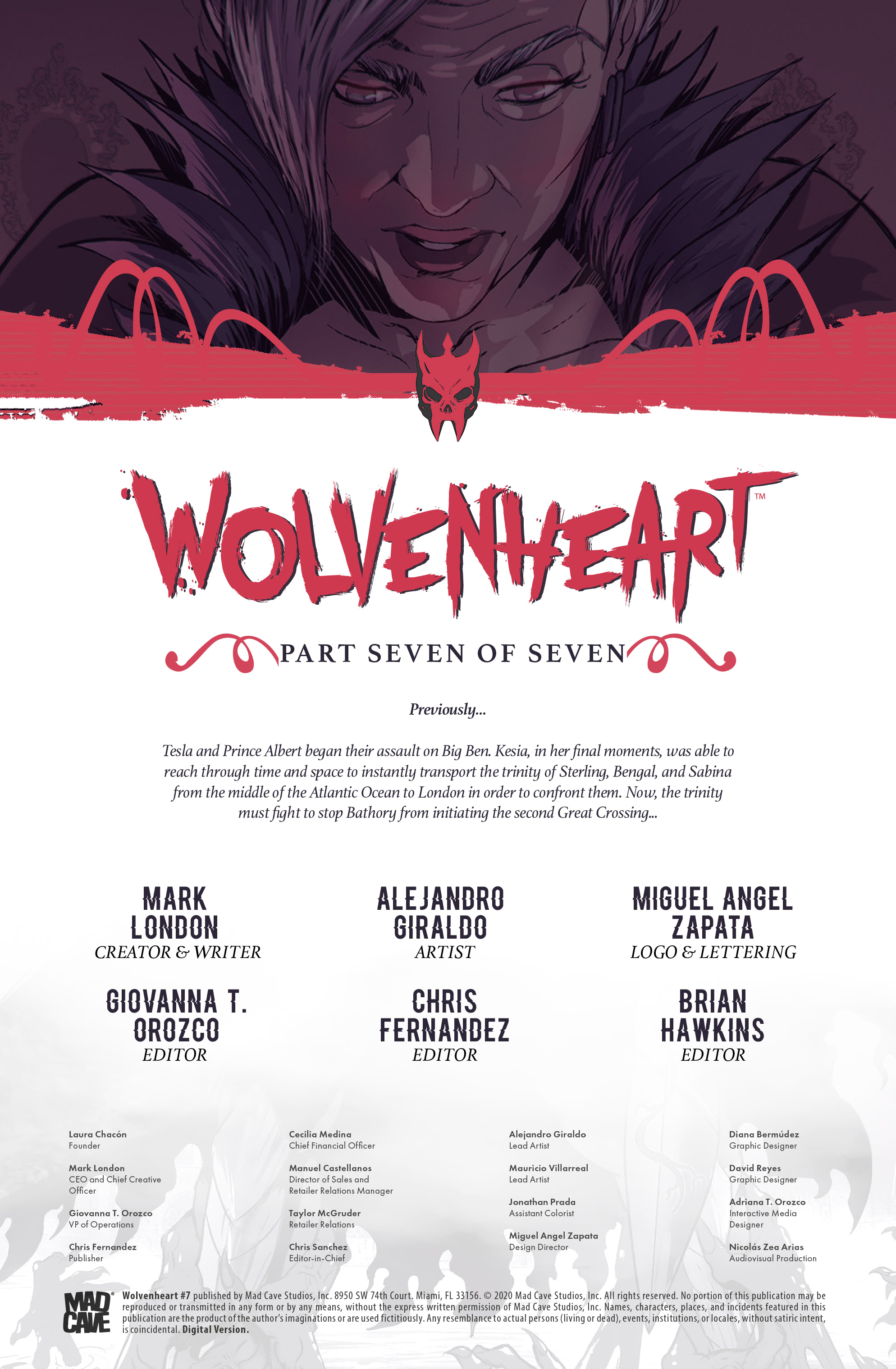 Read online Wolvenheart comic -  Issue #7 - 2