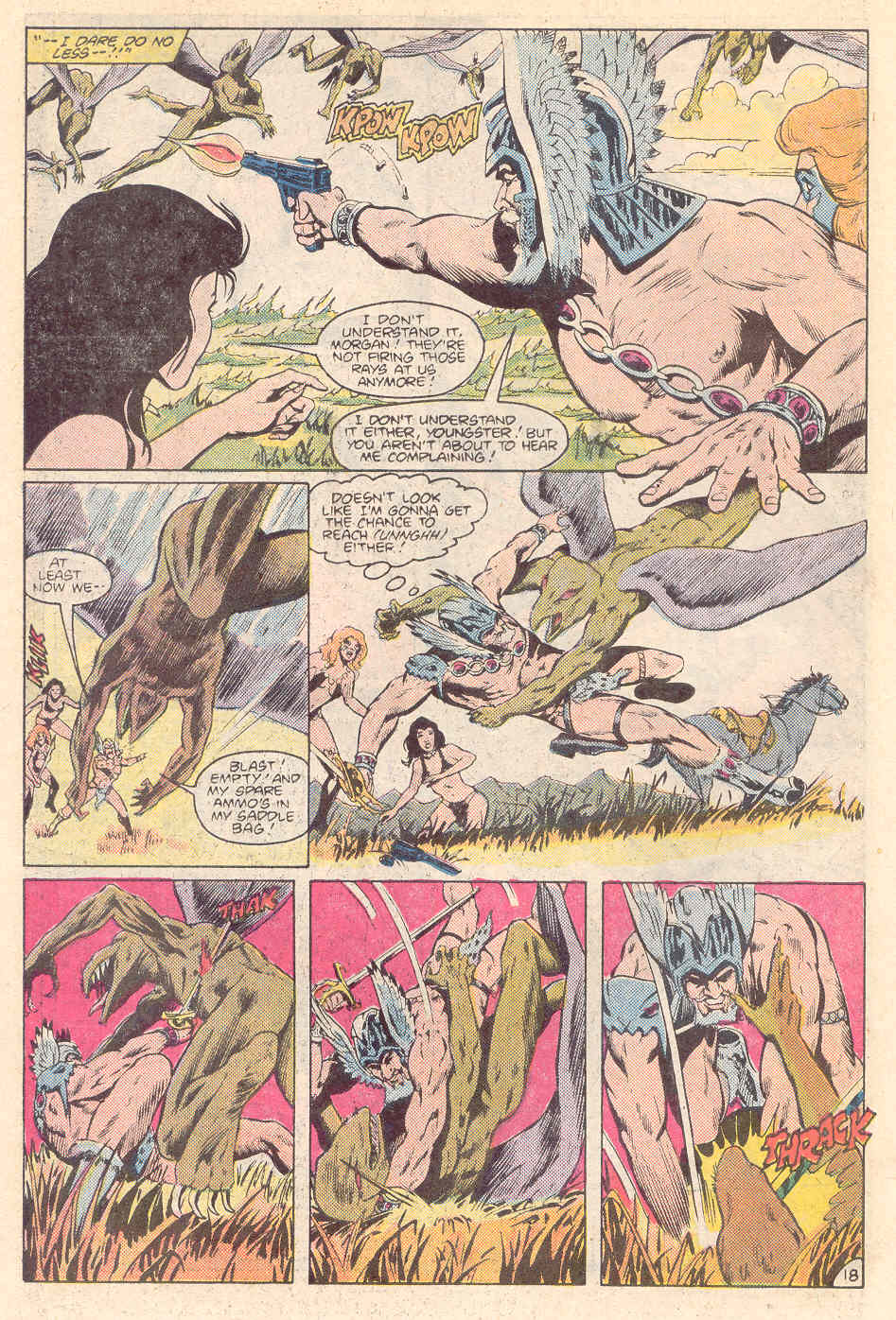 Read online Warlord (1976) comic -  Issue #113 - 19