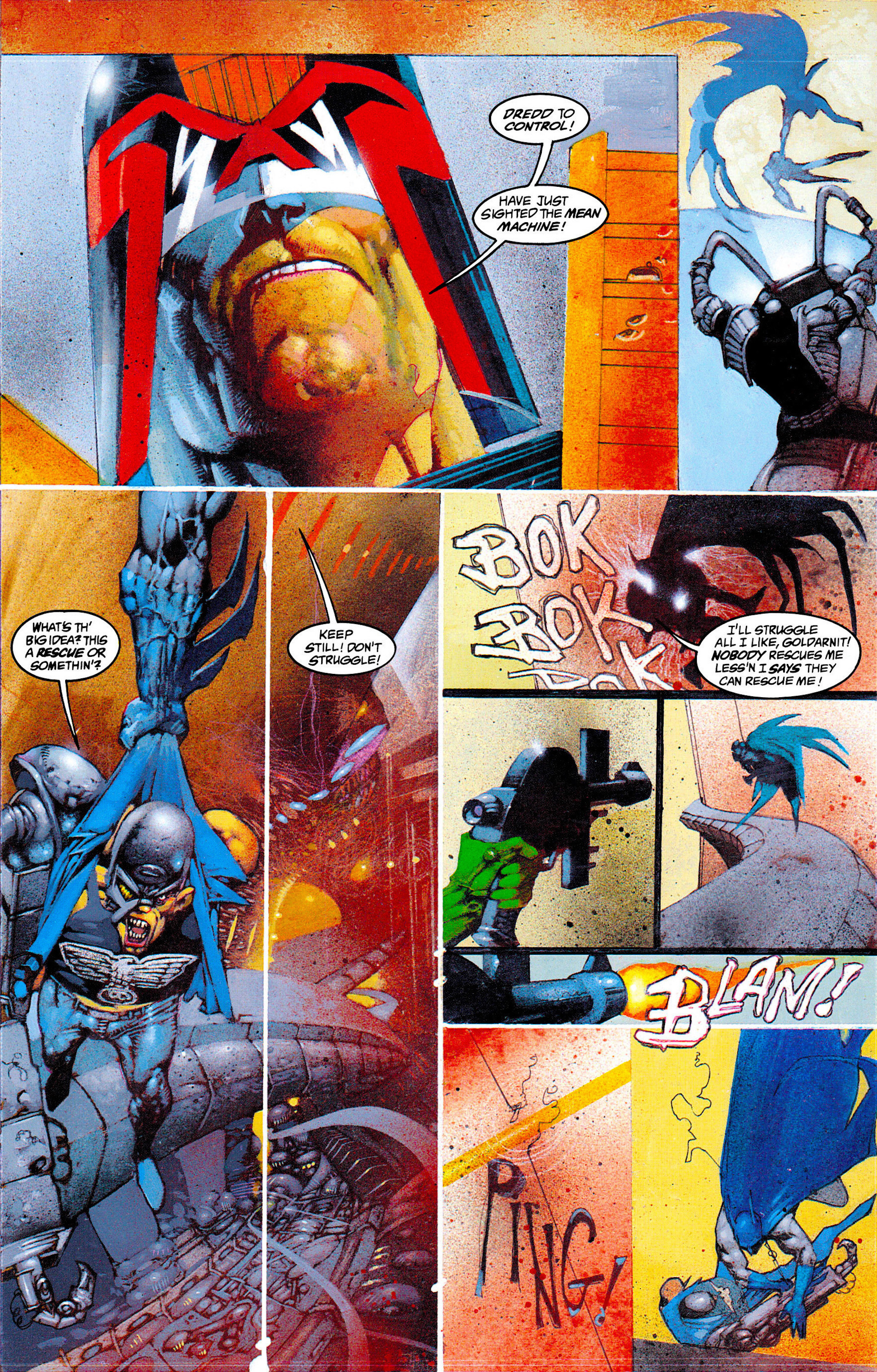 Read online Batman/Judge Dredd: Judgment on Gotham comic -  Issue # Full - 14