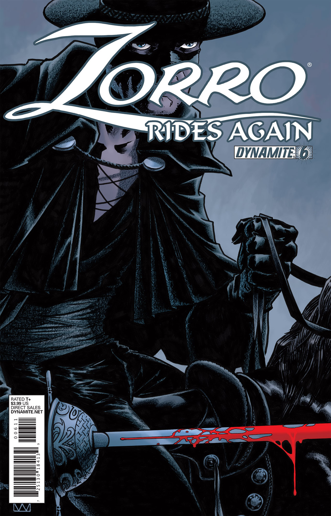 Read online Zorro Rides Again comic -  Issue #6 - 1