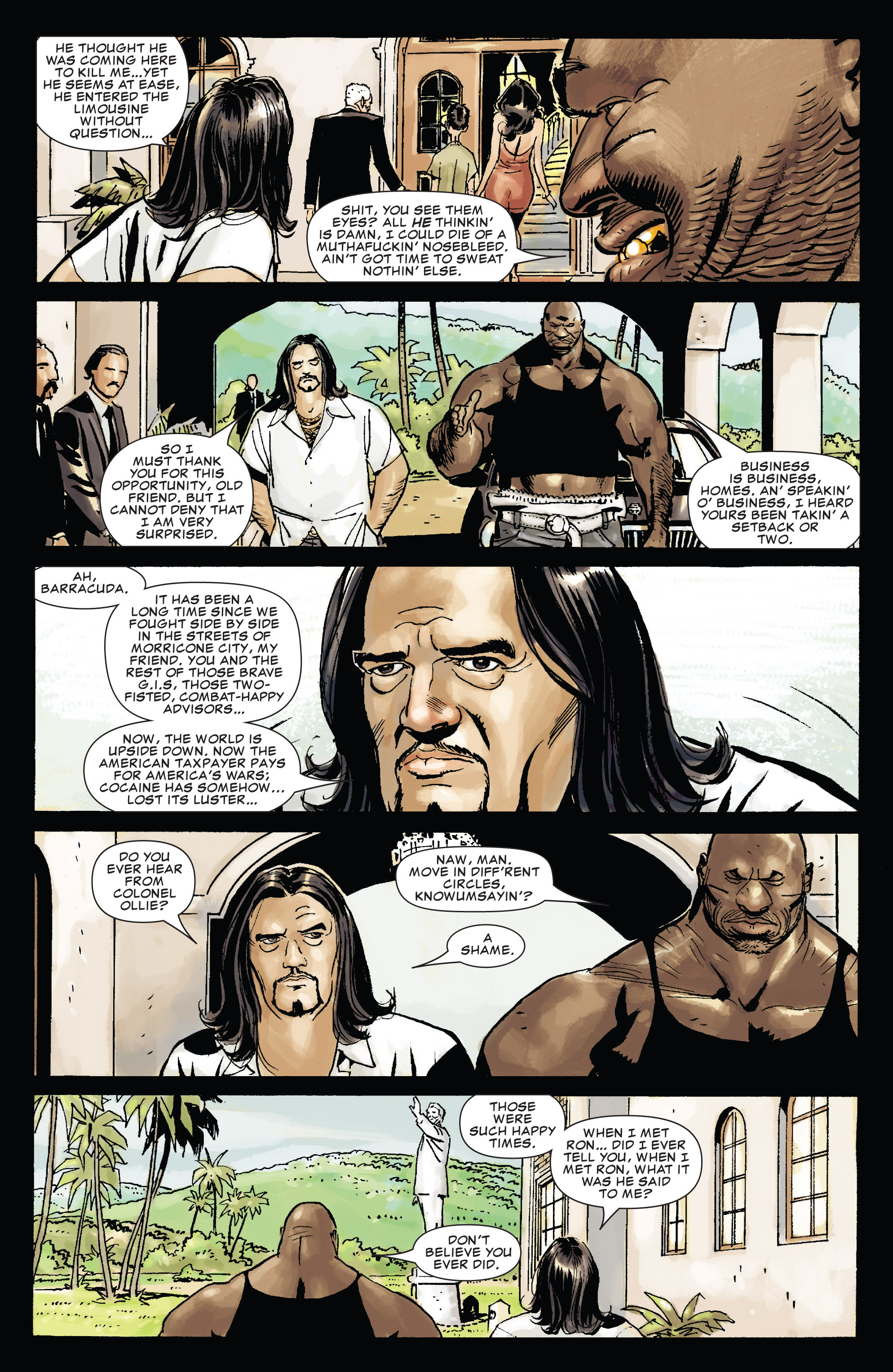 Read online Punisher MAX Presents: Barracuda comic -  Issue #2 - 14