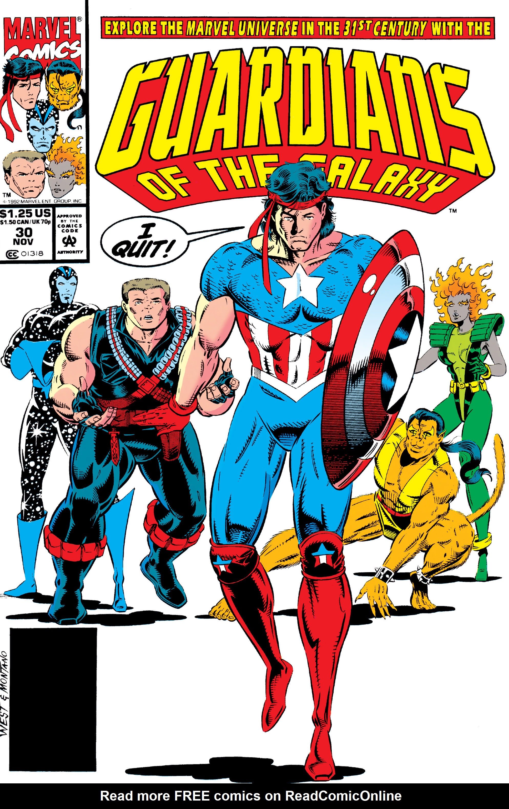 Read online Guardians of the Galaxy (1990) comic -  Issue # _TPB In The Year 3000 1 (Part 1) - 5