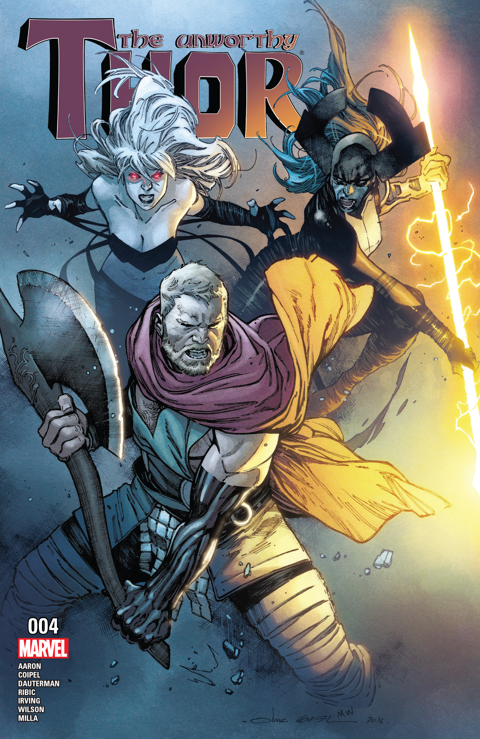 Read online The Unworthy Thor comic -  Issue #4 - 1