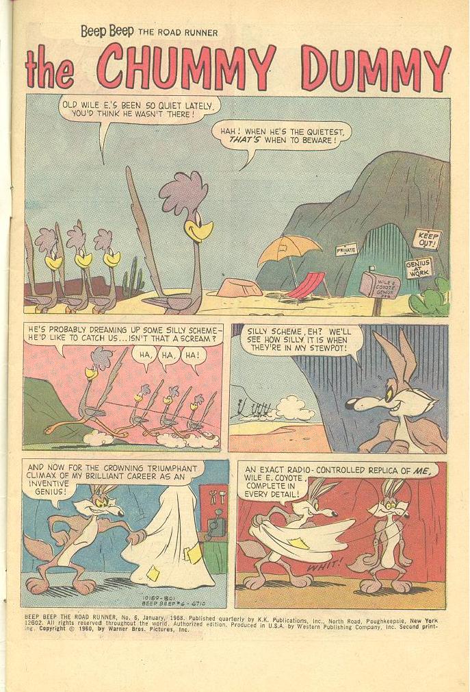 Read online Beep Beep The Road Runner comic -  Issue #6 - 3