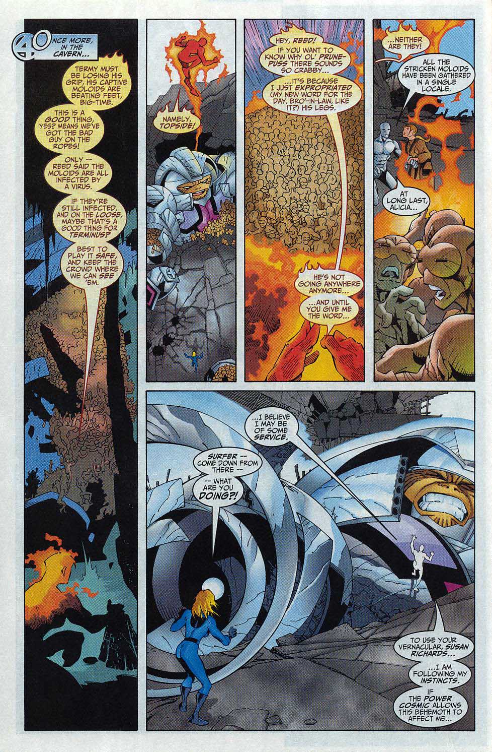 Read online Fantastic Four (1998) comic -  Issue #4 - 34
