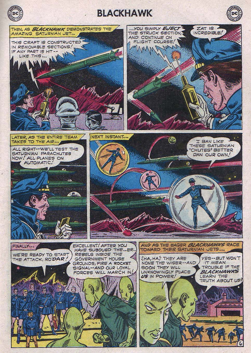 Read online Blackhawk (1957) comic -  Issue #138 - 19