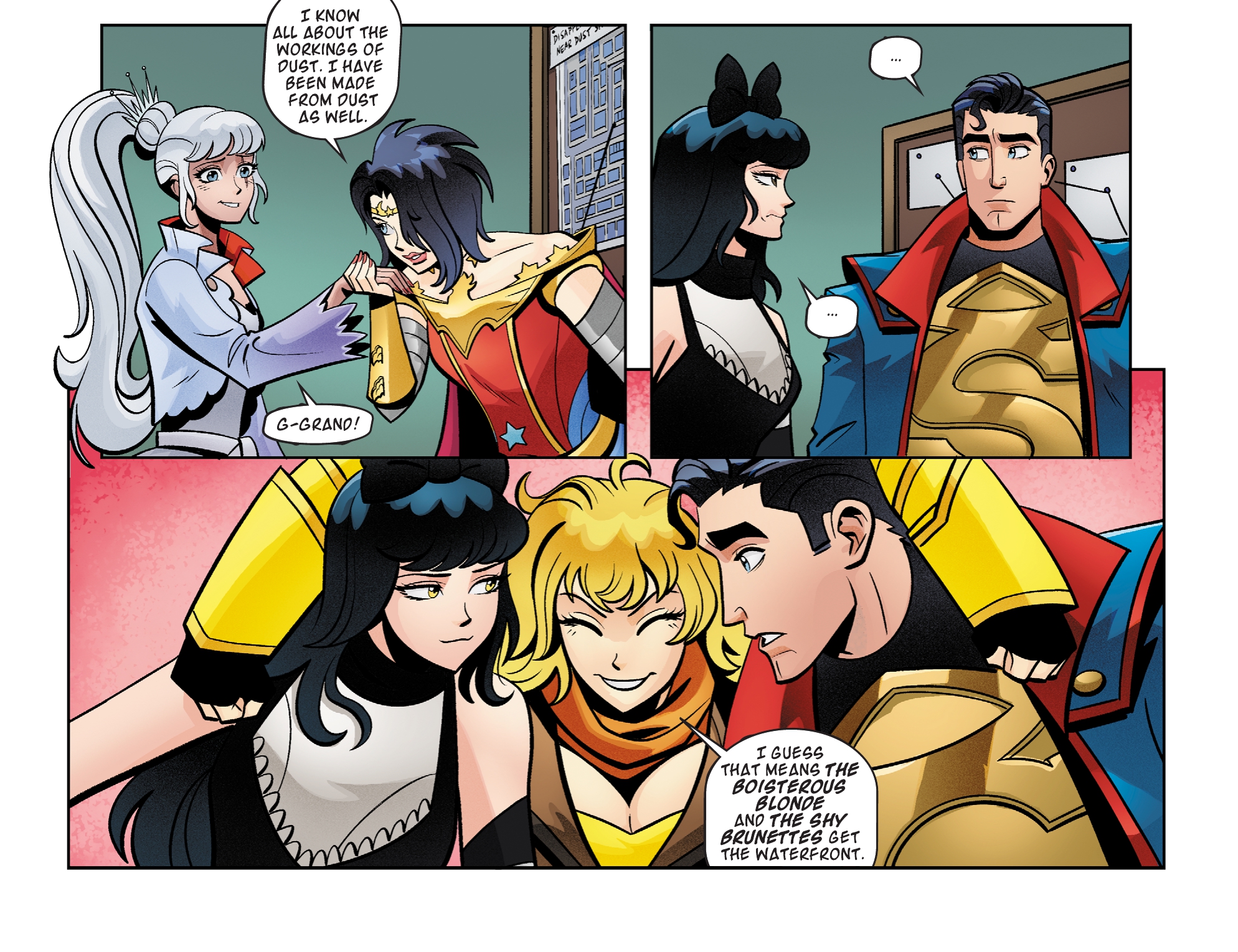 Read online RWBY/Justice League comic -  Issue #4 - 21