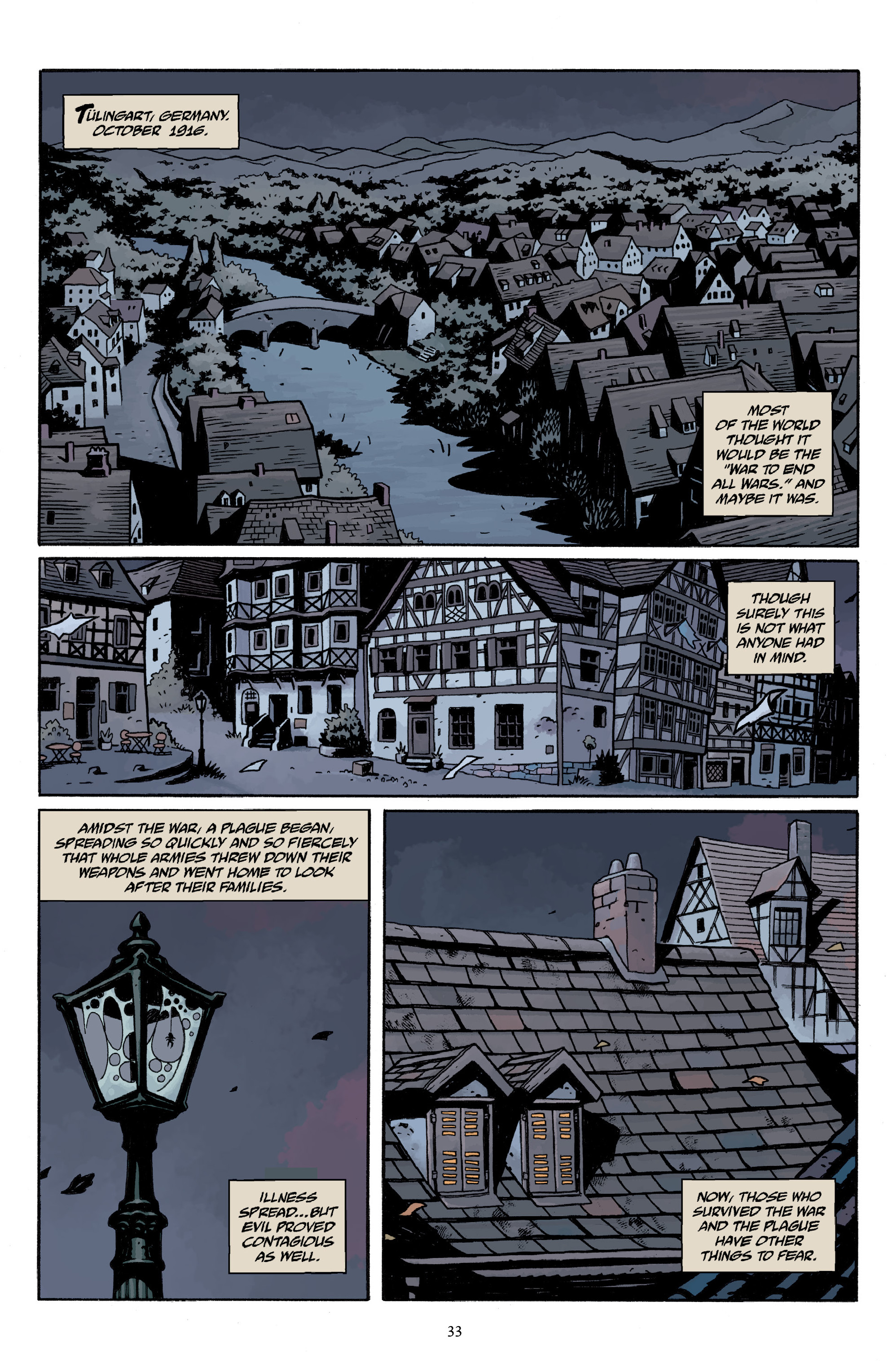 Read online Baltimore Volume 3: A Passing Stranger and Other Stories comic -  Issue # Full - 35