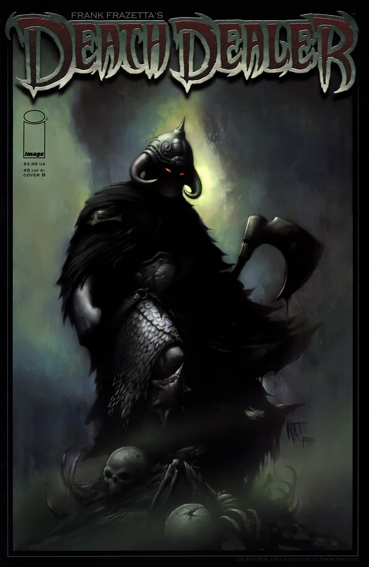 Read online Frank Frazetta's Death Dealer comic -  Issue #5 - 1