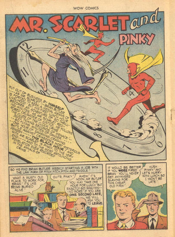 Read online Wow Comics comic -  Issue #21 - 34