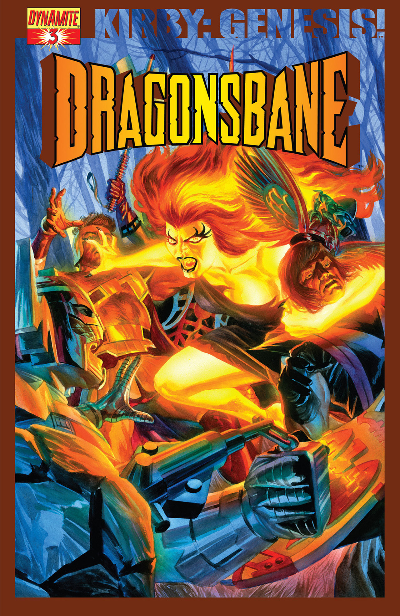 Read online Kirby: Genesis - Dragonsbane comic -  Issue #3 - 1