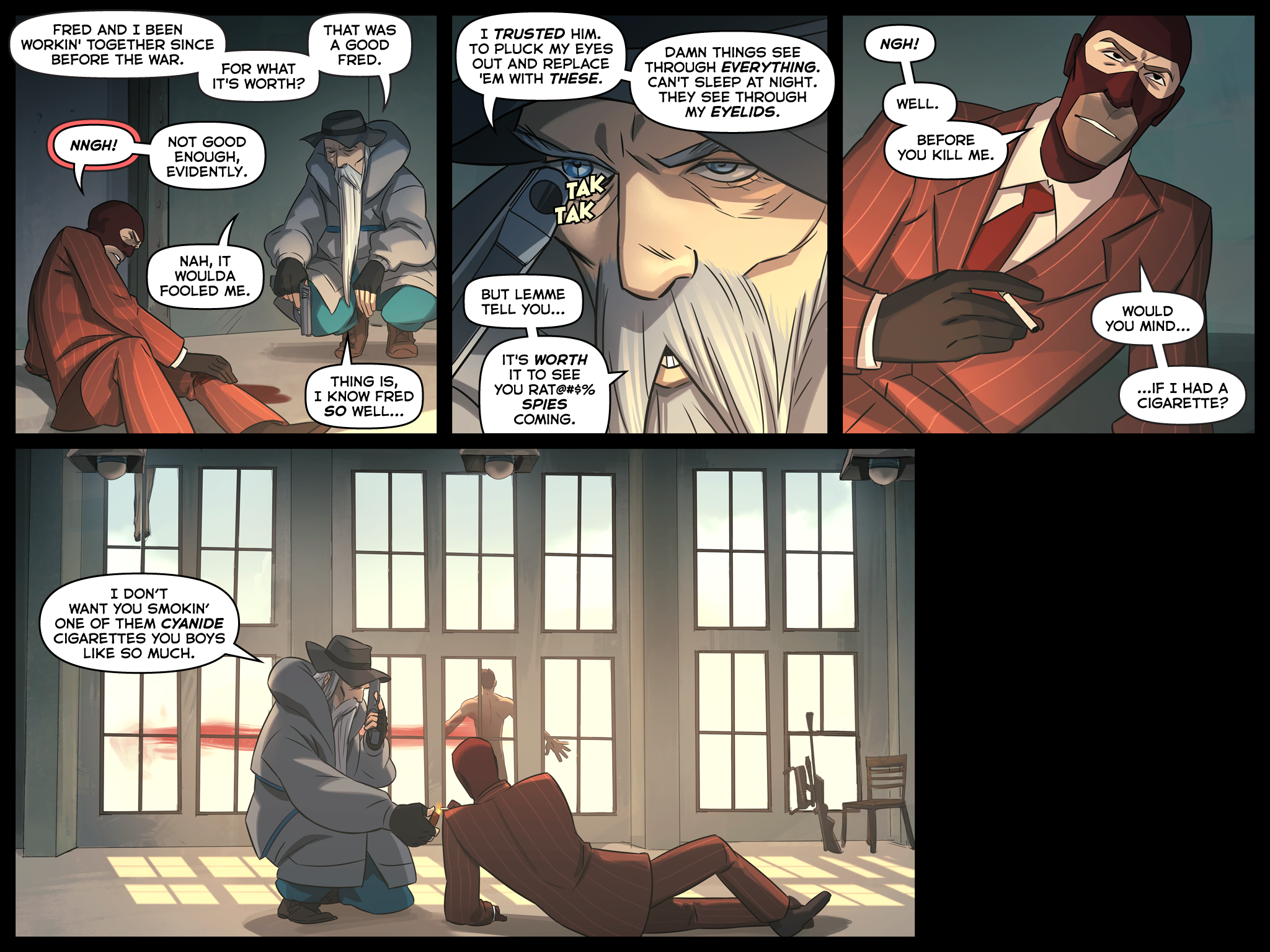 Read online Team Fortress 2 comic -  Issue #6 - 77