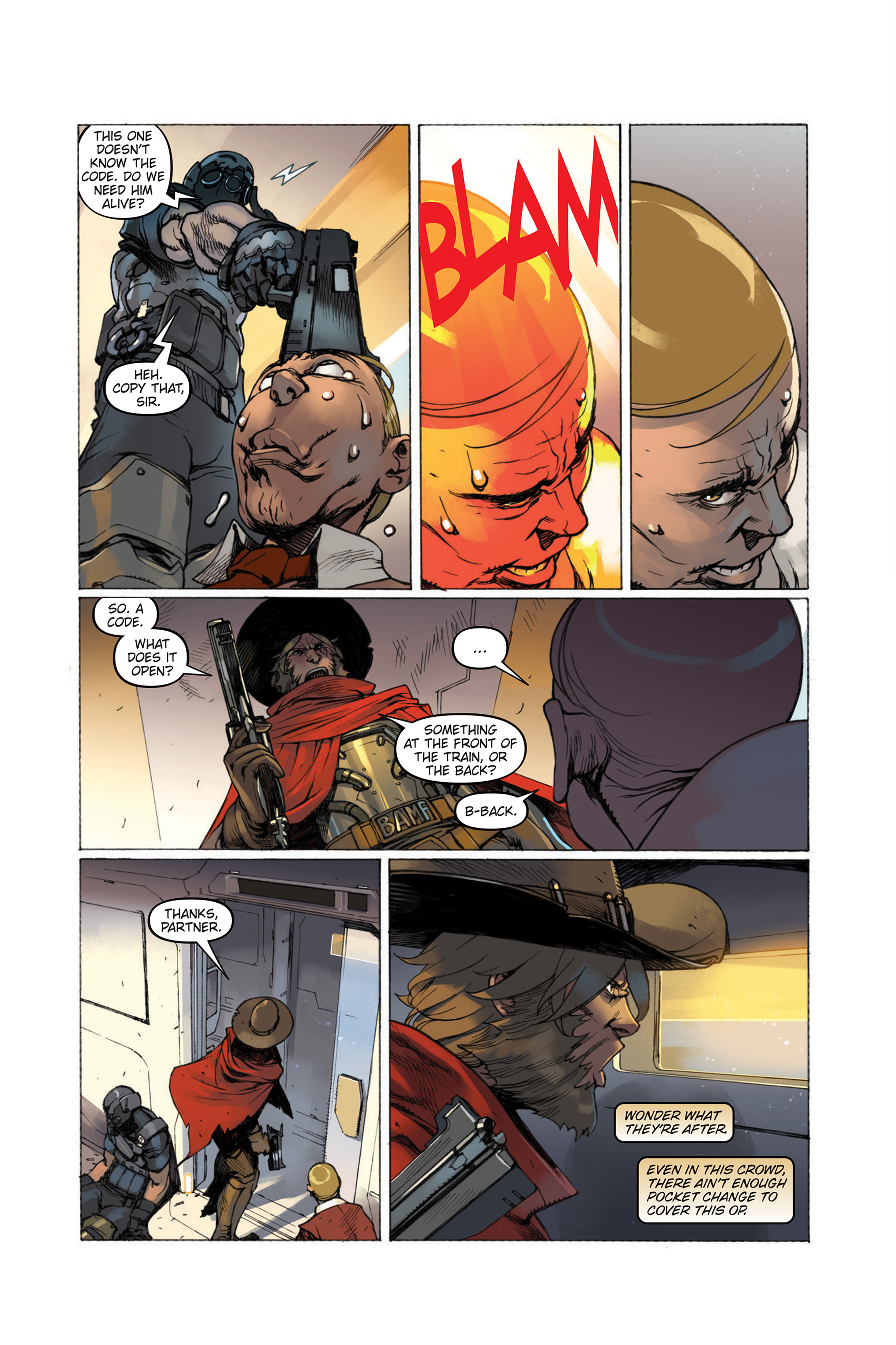 Read online Overwatch comic -  Issue #1 - 6