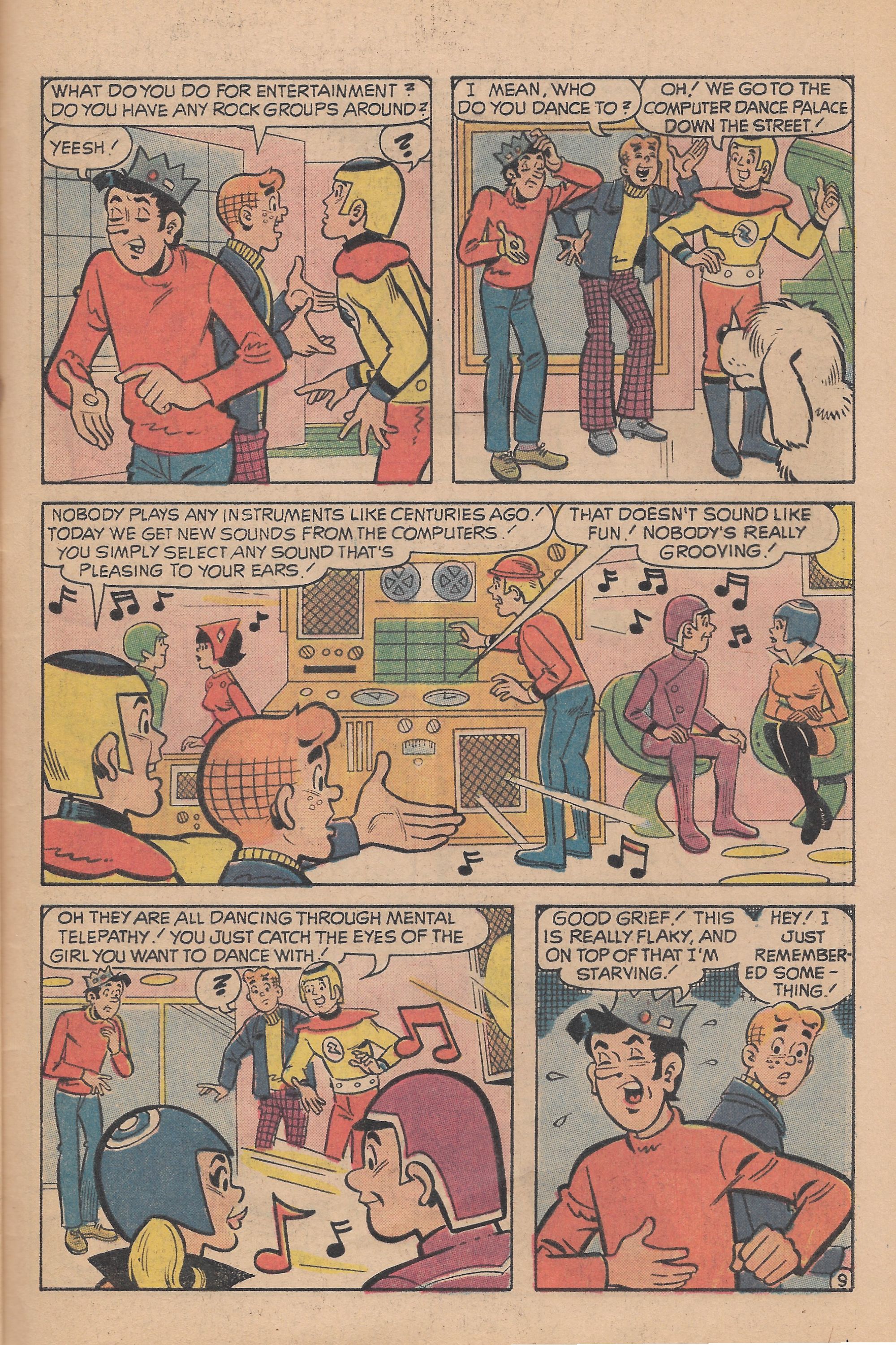 Read online Archie's TV Laugh-Out comic -  Issue #13 - 45