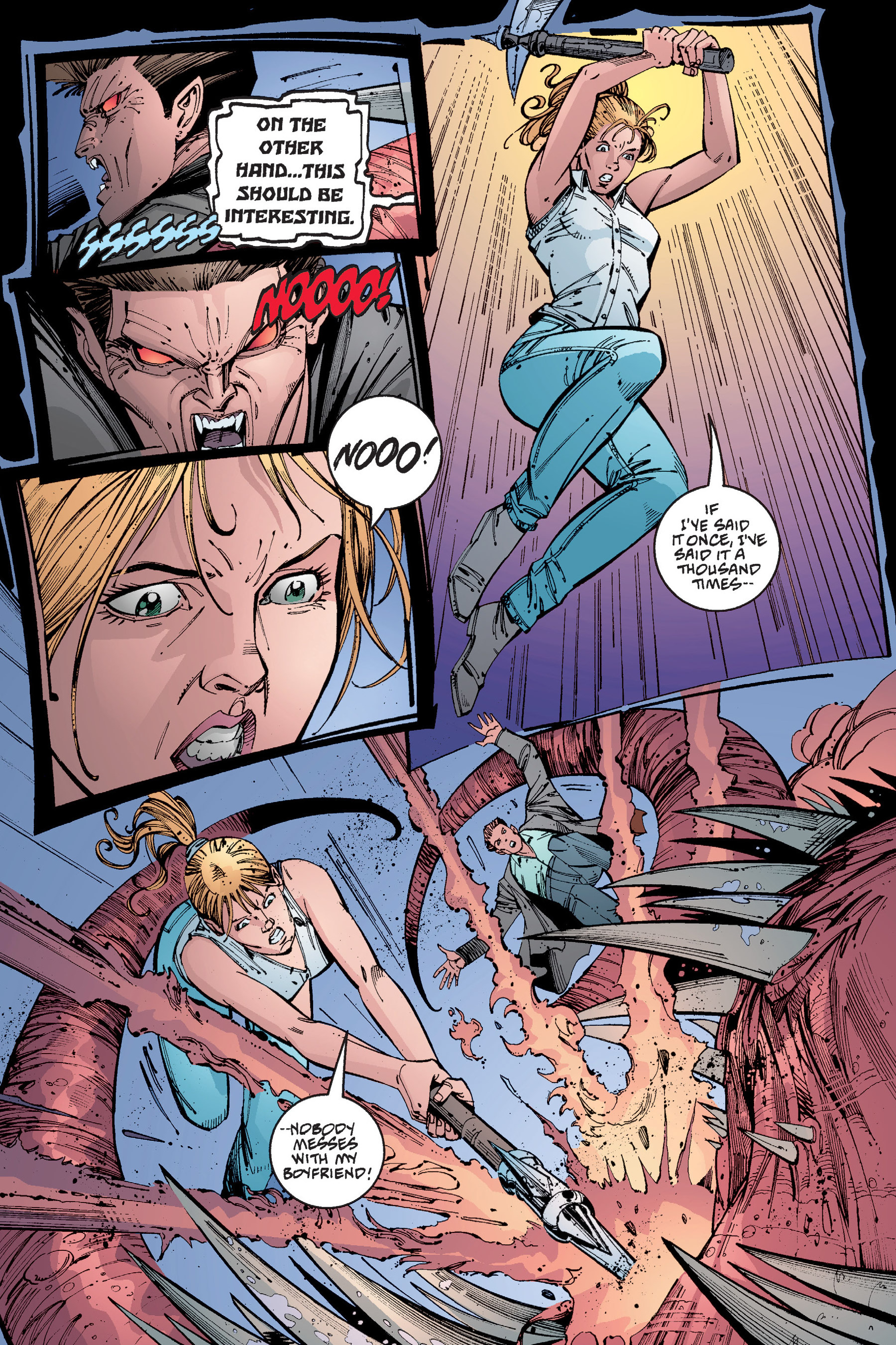 Read online Buffy the Vampire Slayer: Omnibus comic -  Issue # TPB 4 - 335