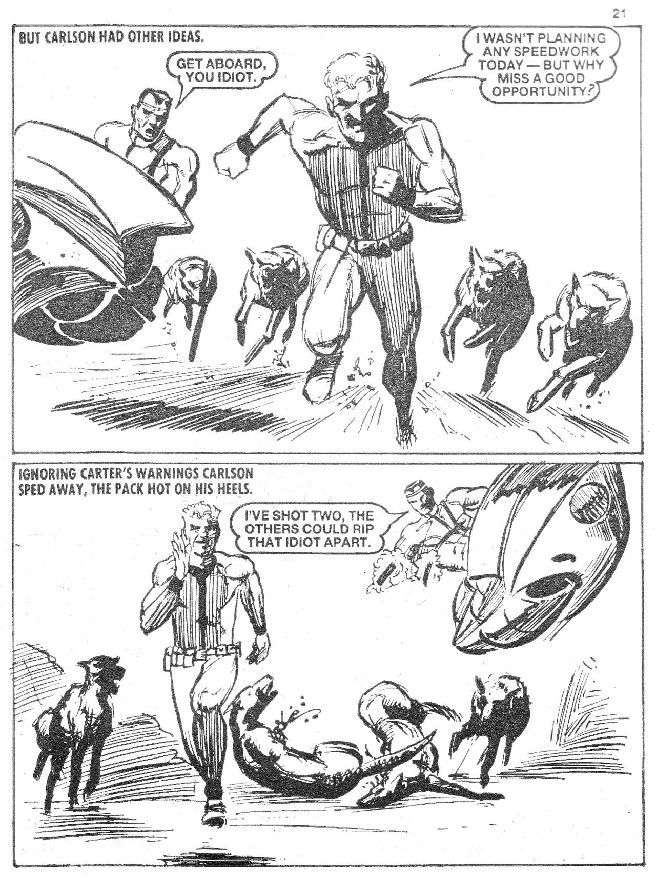 Read online Starblazer comic -  Issue #243 - 21
