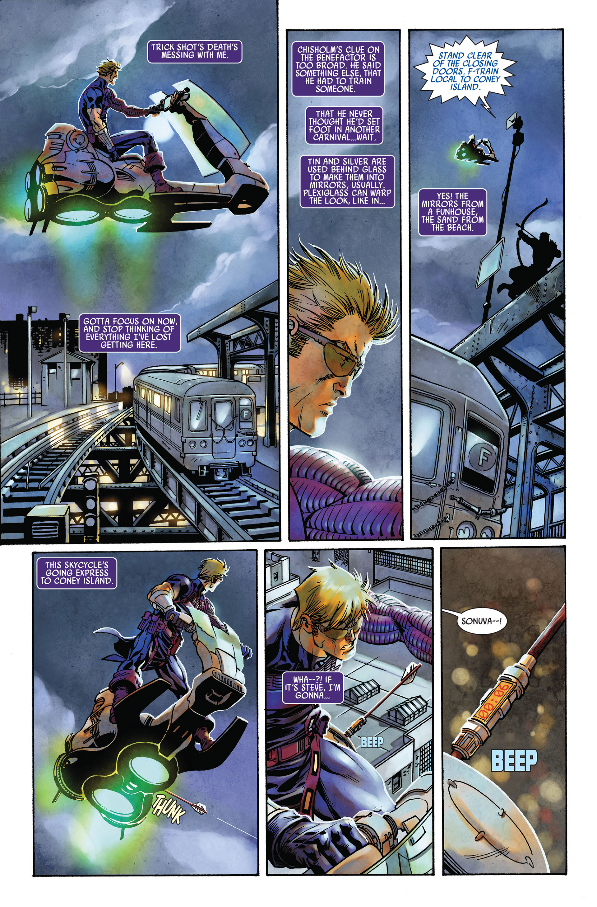 Read online Hawkeye: Blindspot comic -  Issue #2 - 22