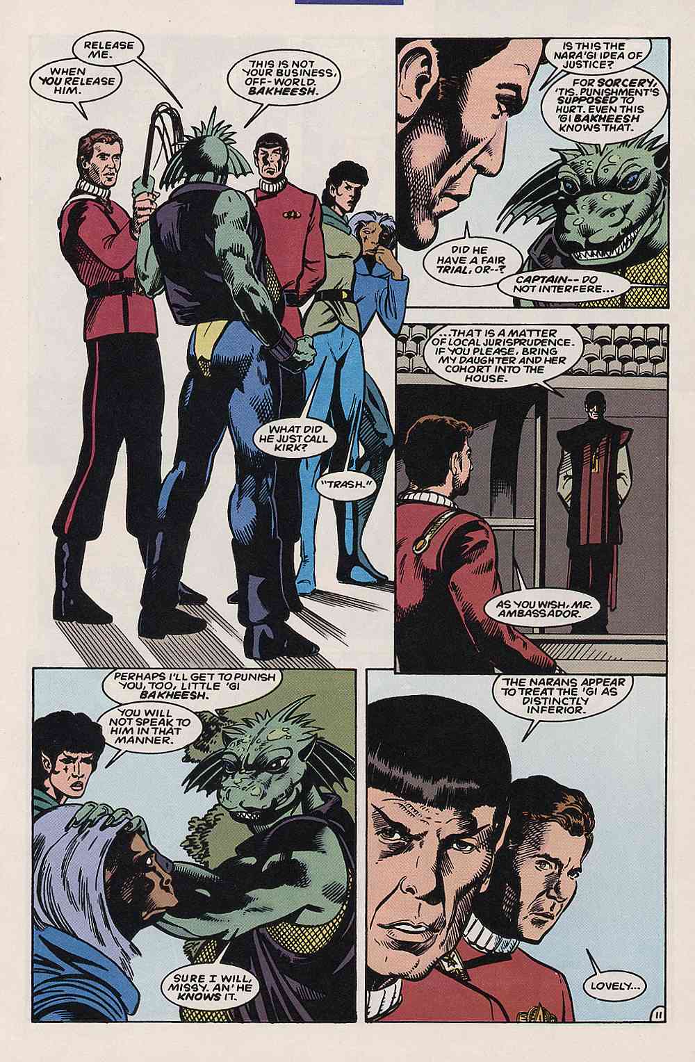Read online Star Trek (1989) comic -  Issue #66 - 14