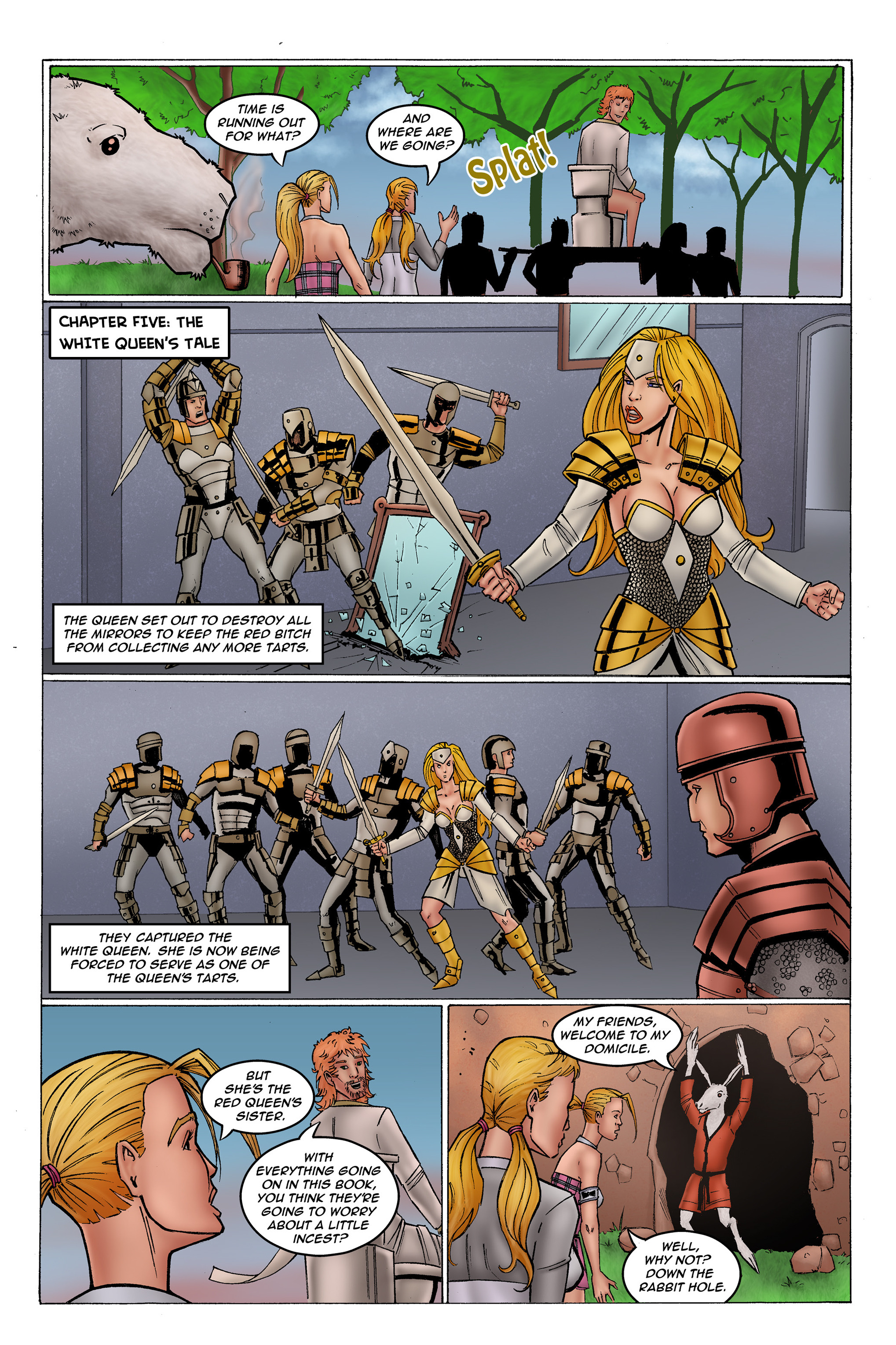 Read online Chaos Campus: Extra Credit comic -  Issue #5 - 16