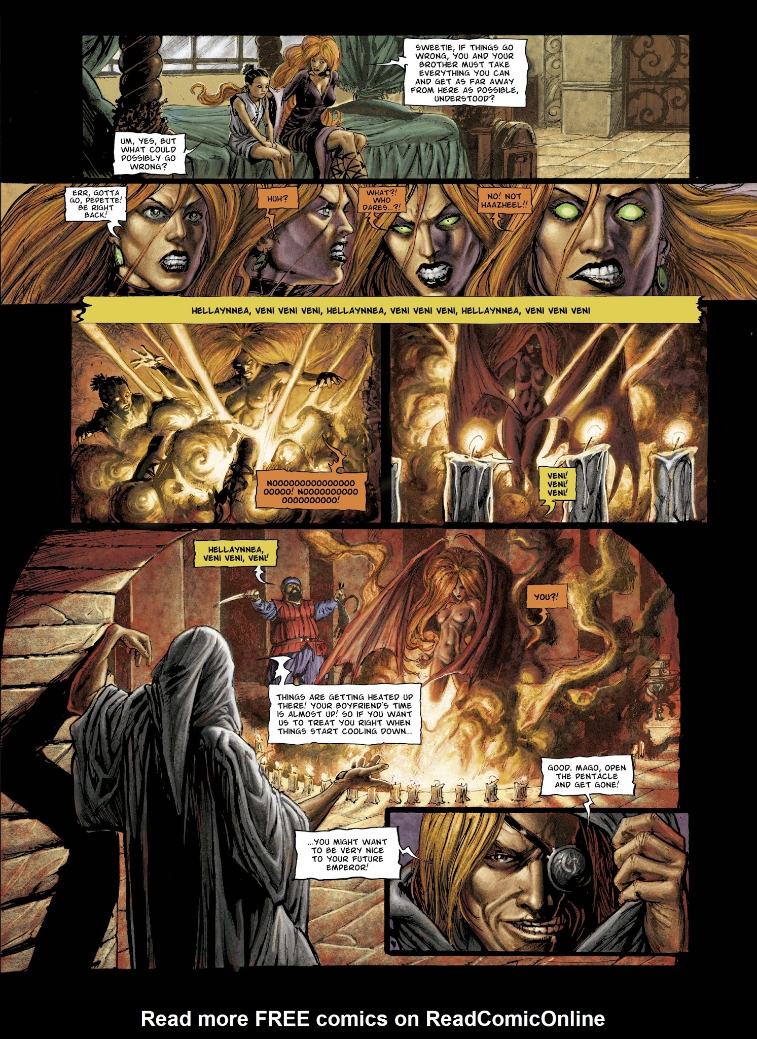 Read online The Black Moon Chronicles comic -  Issue #13 - 13