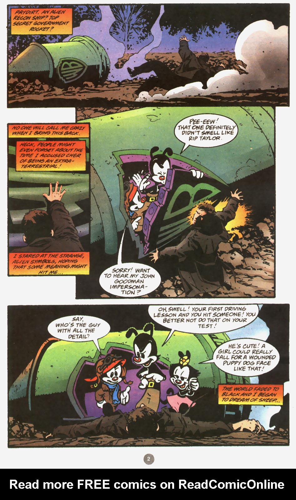 Read online Animaniacs comic -  Issue #19 - 3