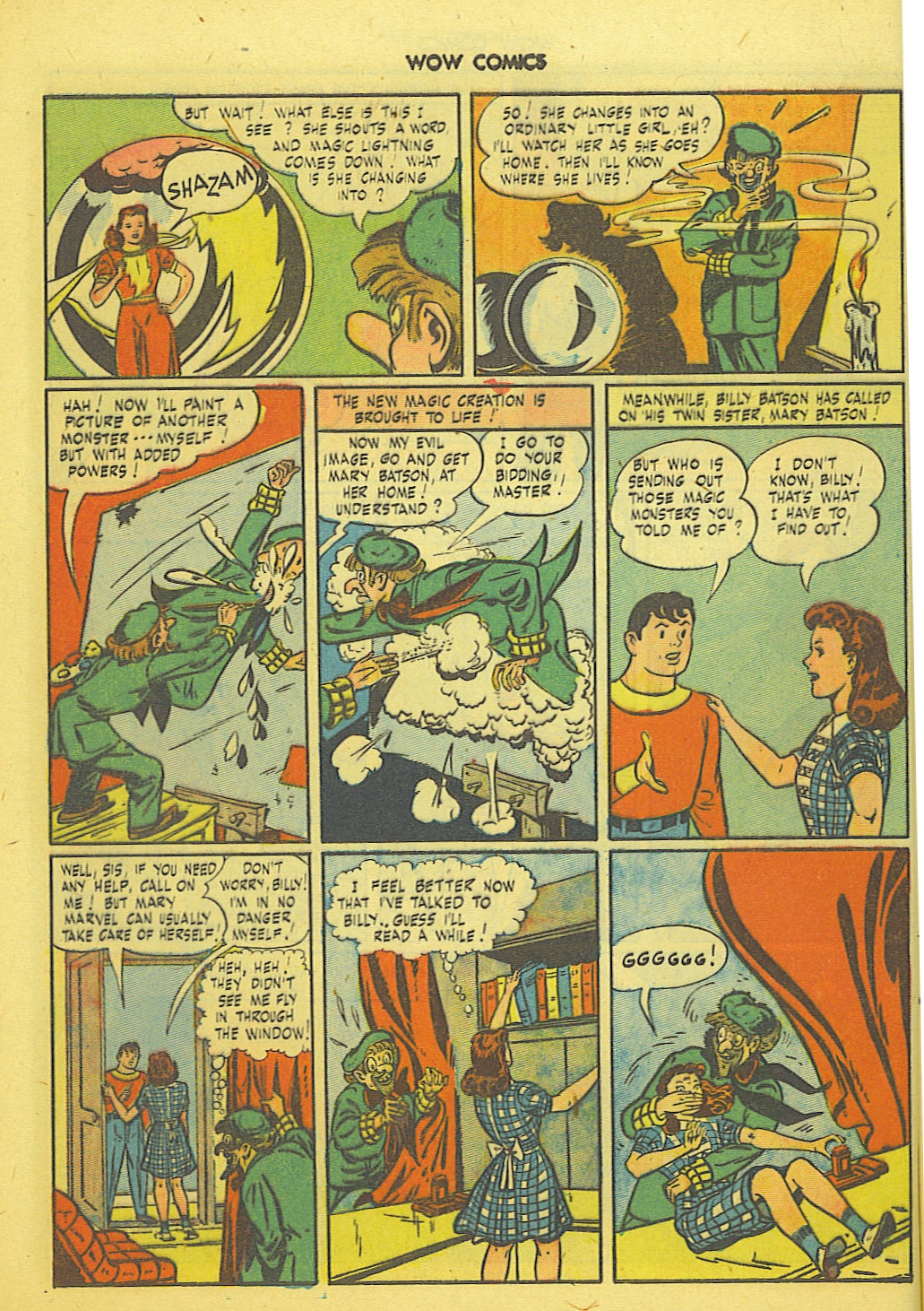 Read online Wow Comics comic -  Issue #38 - 8