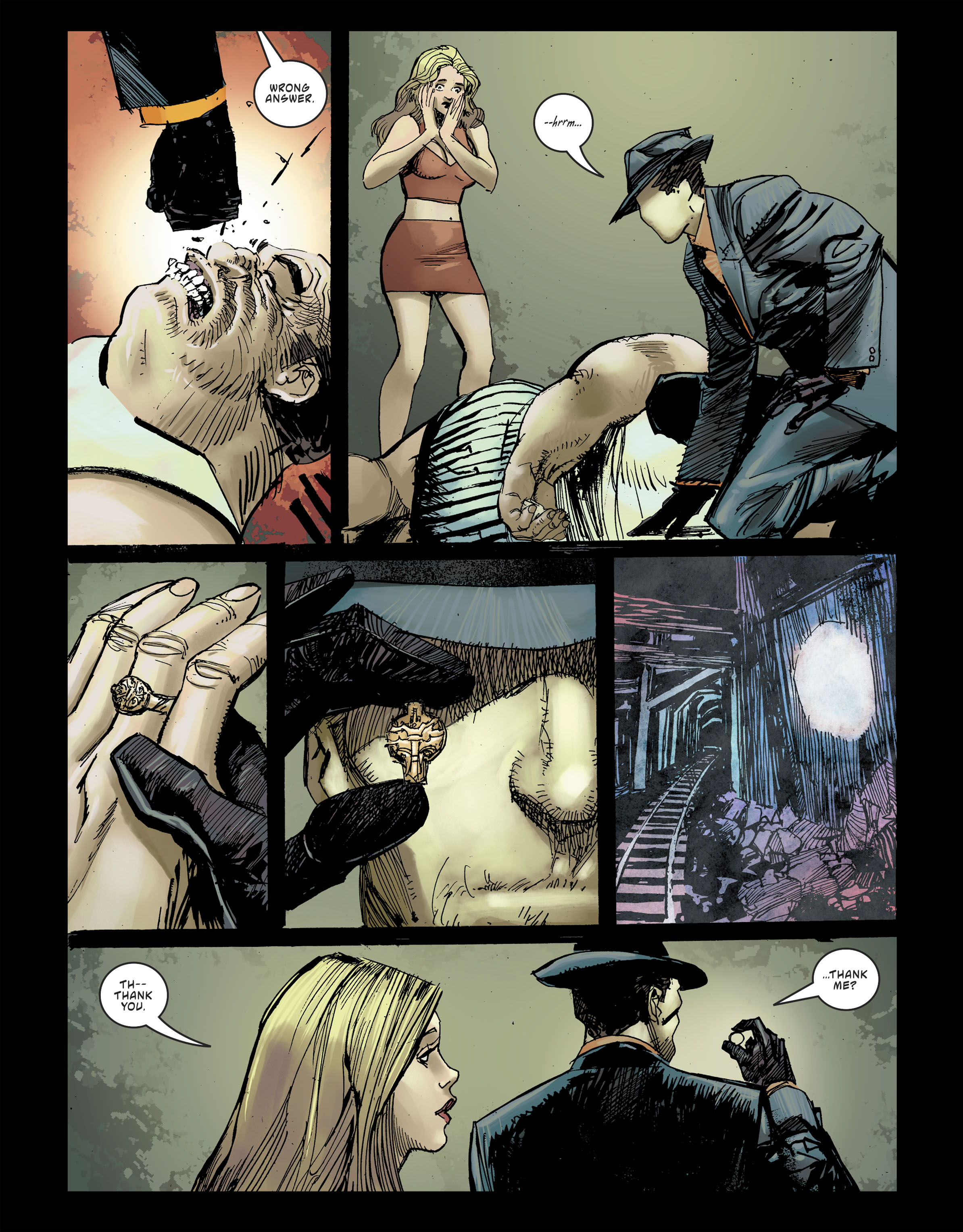 Read online The Question: The Deaths of Vic Sage comic -  Issue #1 - 6