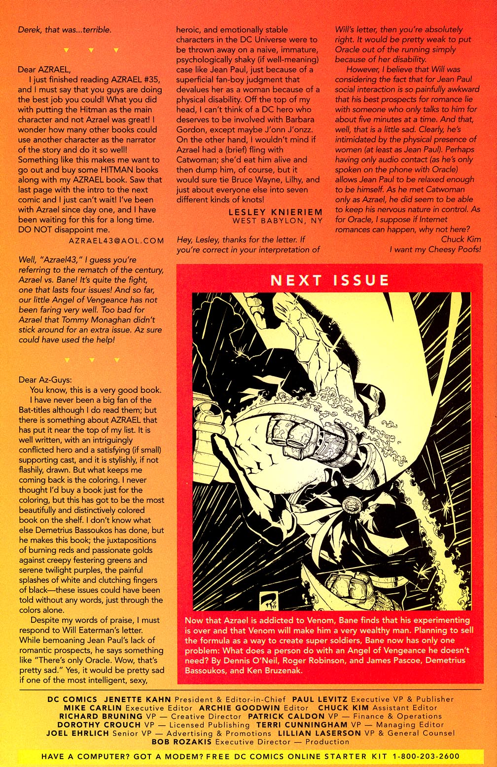 Read online Azrael (1995) comic -  Issue #38 - 25