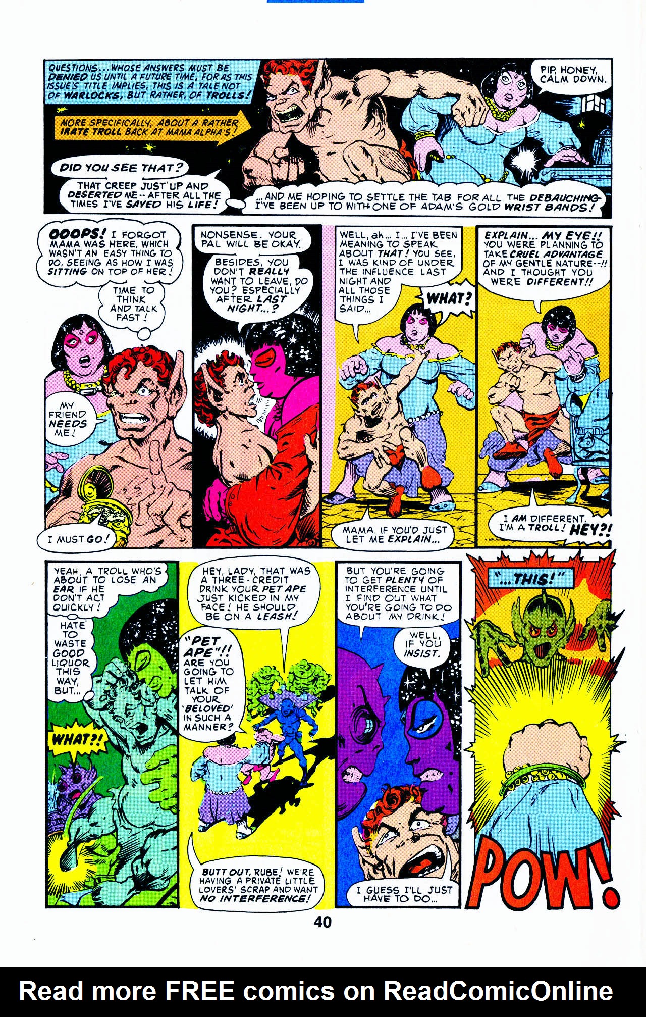 Read online Warlock (1992) comic -  Issue #3 - 42