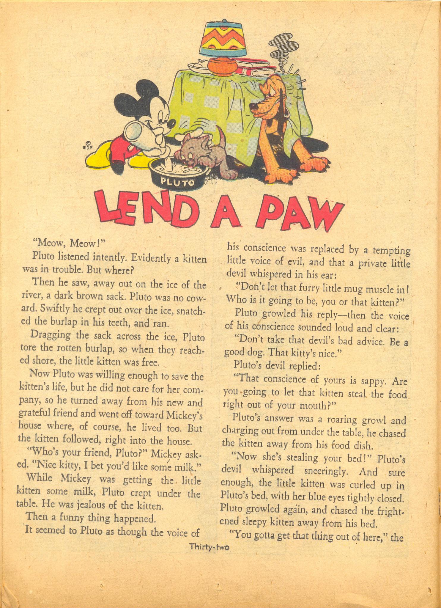 Read online Walt Disney's Comics and Stories comic -  Issue #11 - 34