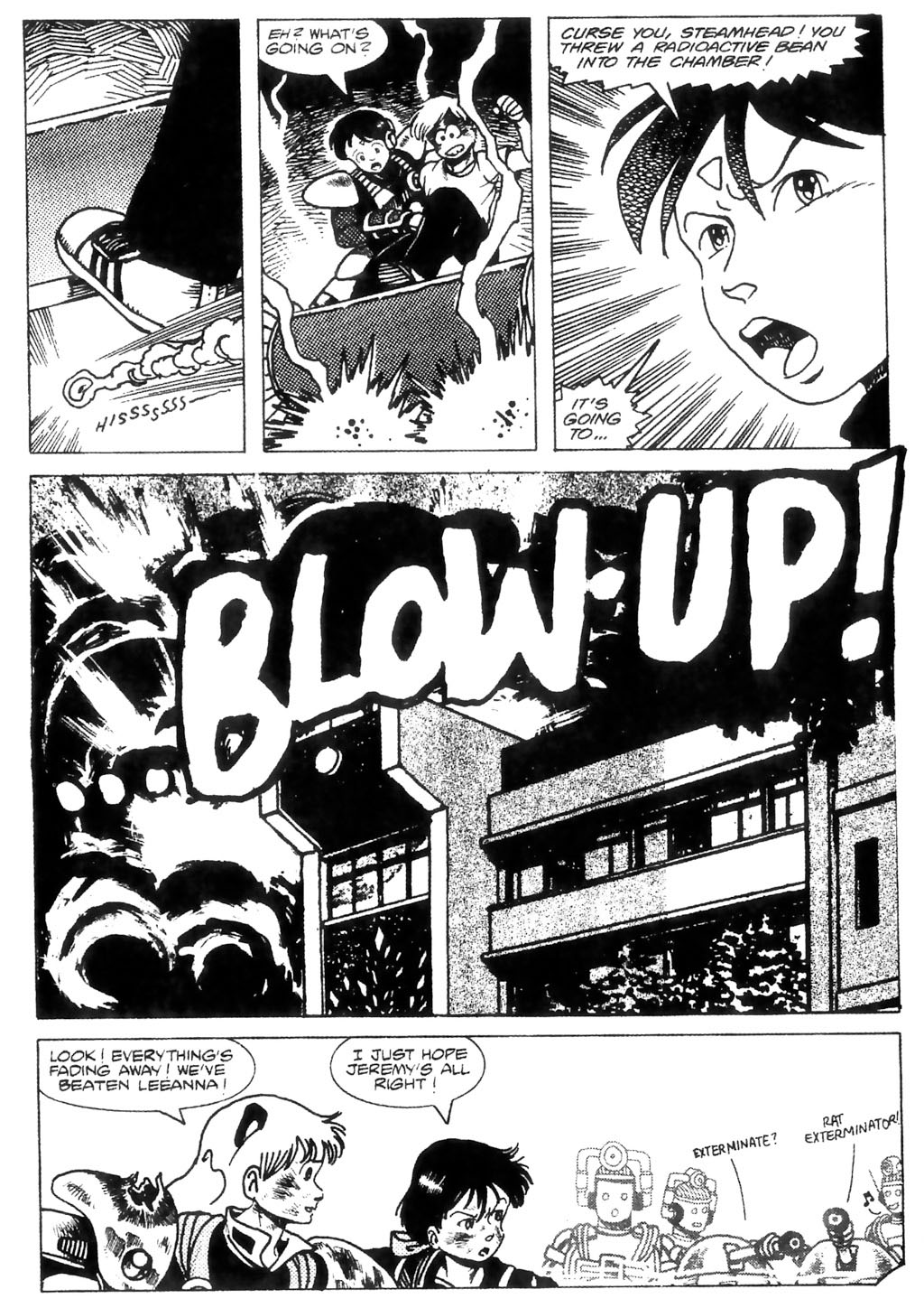 Read online Ninja High School: Beans, Steam & Automobiles comic -  Issue # TPB - 78