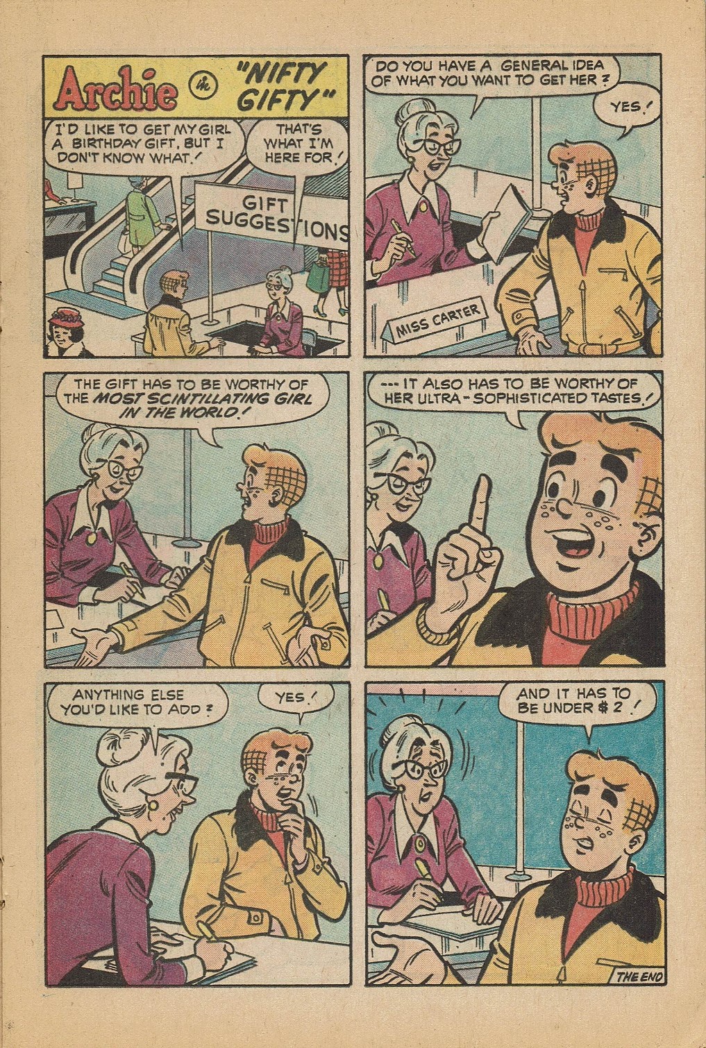 Read online Archie's Joke Book Magazine comic -  Issue #171 - 17