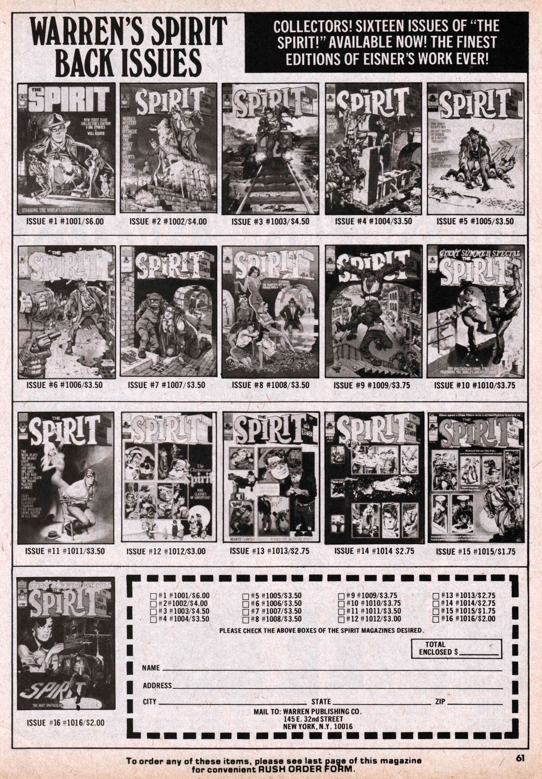 Read online Vampirella (1969) comic -  Issue #57 - 61