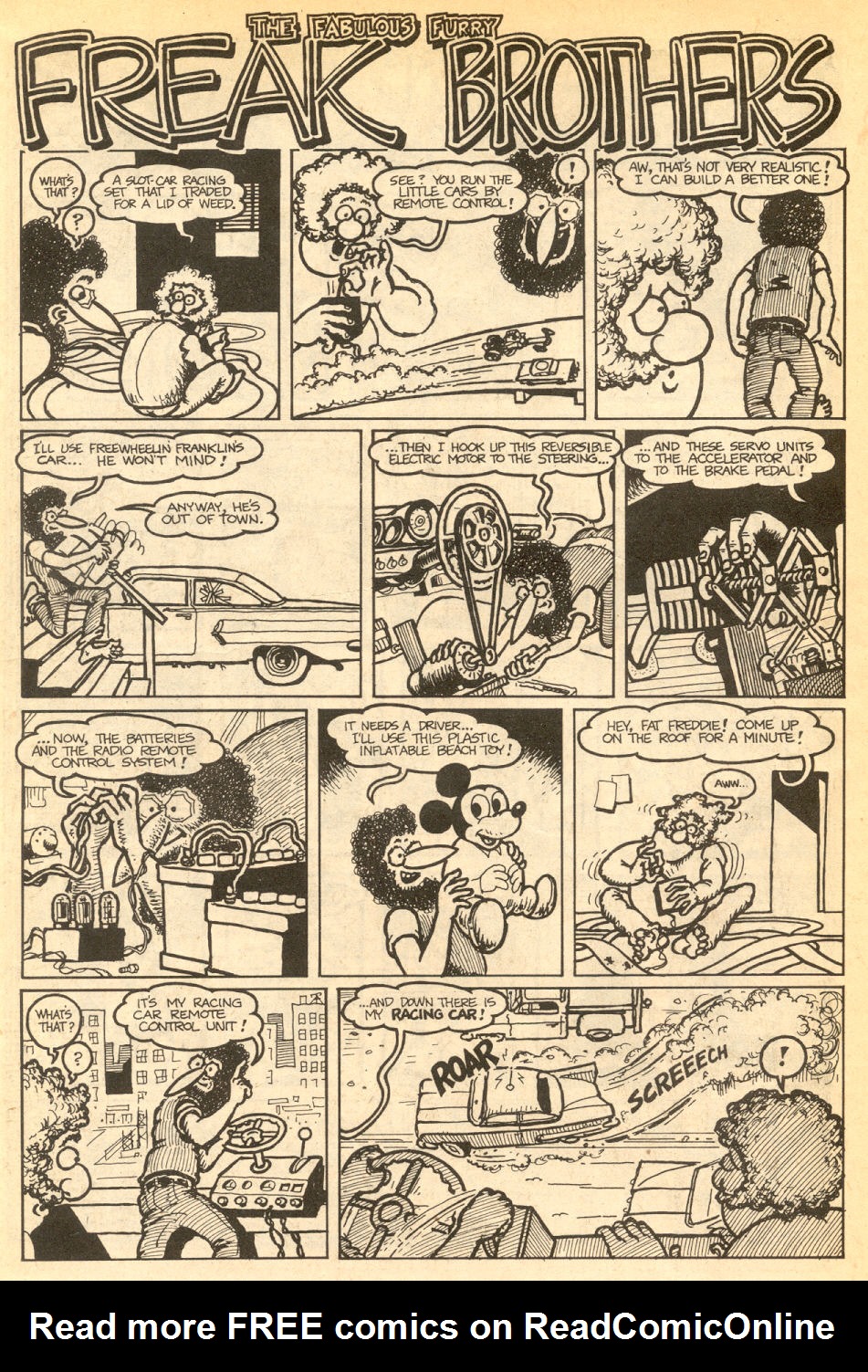 Read online The Fabulous Furry Freak Brothers comic -  Issue #1 - 12