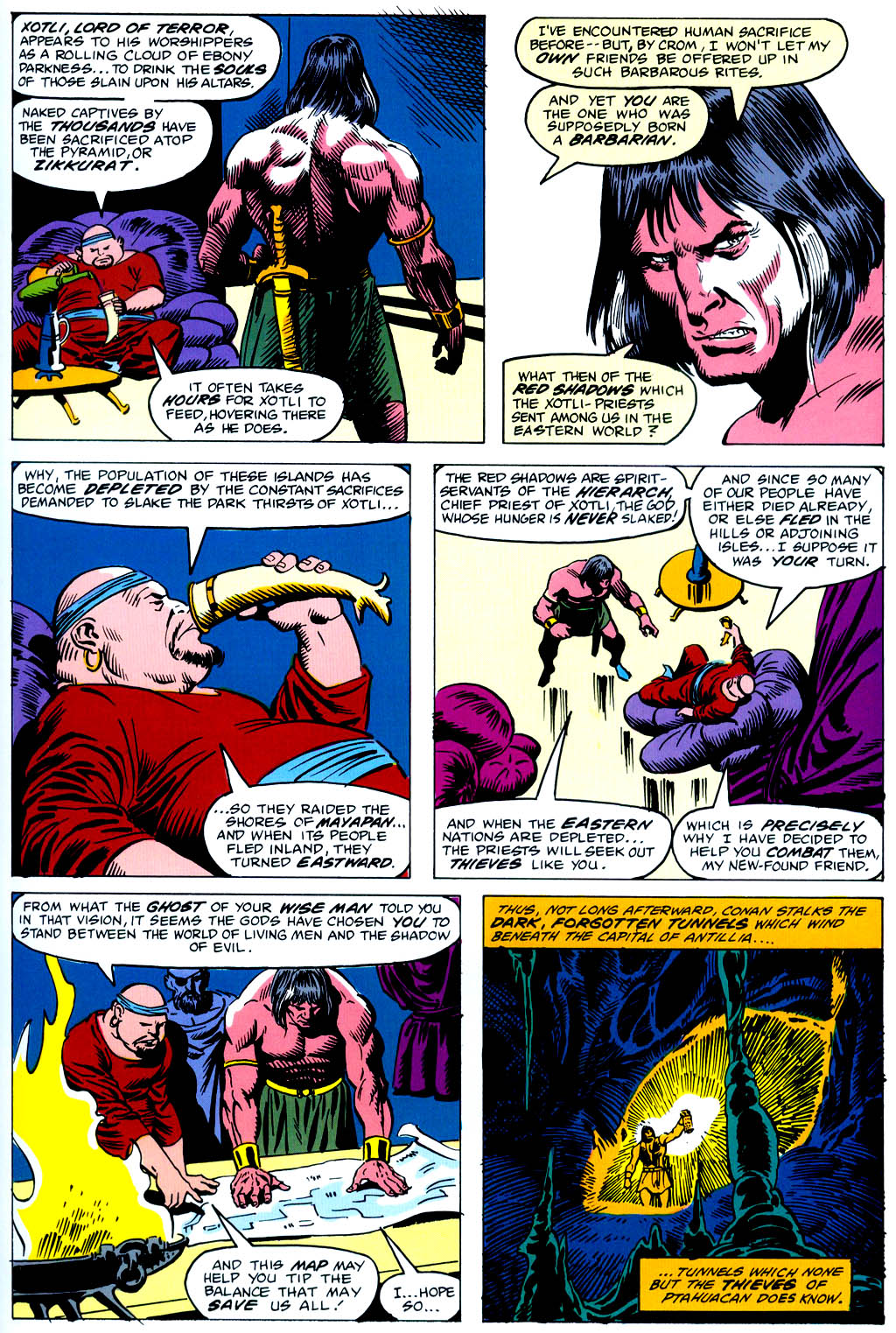 Read online Marvel Graphic Novel comic -  Issue #42 - Conan of the Isles - 68
